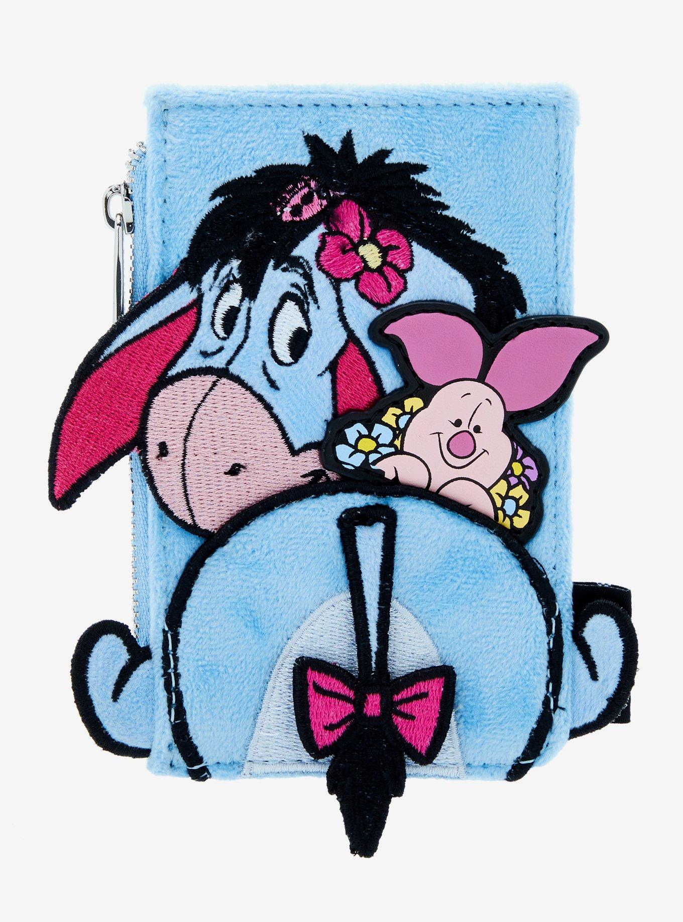 Loungefly Disney Winnie the Pooh Eeyore Faux Fur Cardholder - BoxLunch Exclusive, , alternate