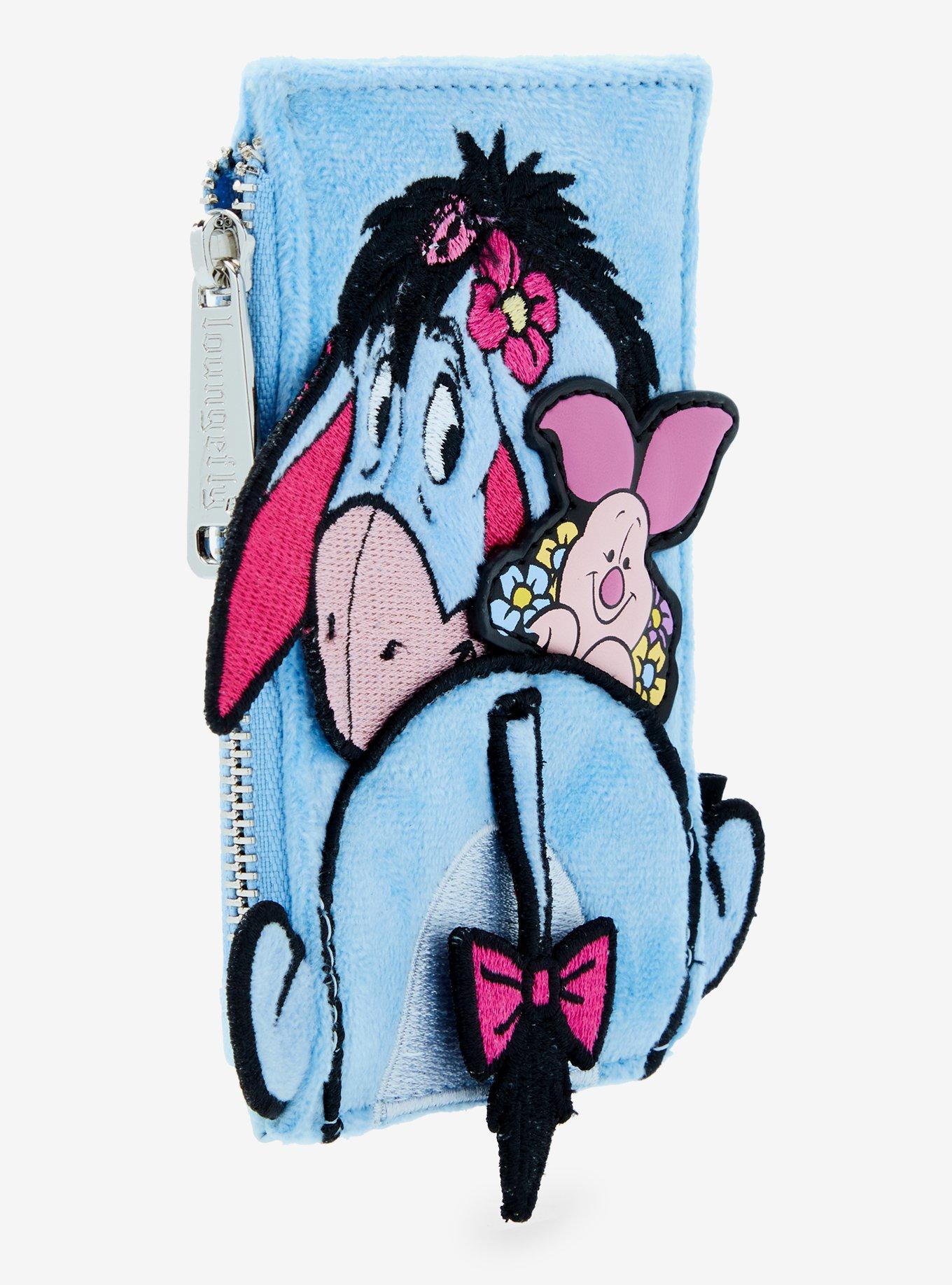 Loungefly Disney Winnie the Pooh Eeyore Faux Fur Cardholder - BoxLunch Exclusive, , alternate