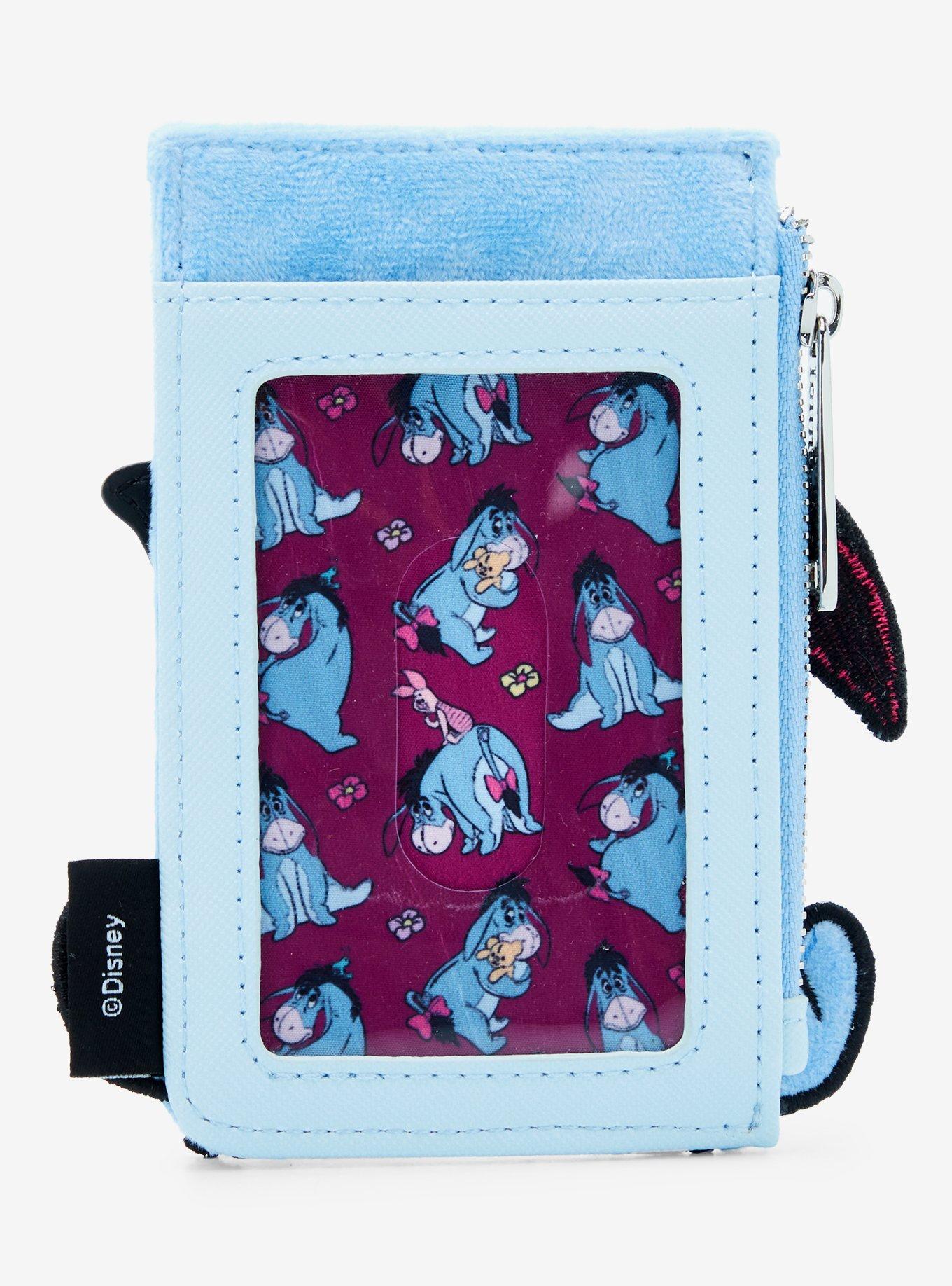 Loungefly Disney Winnie the Pooh Eeyore Faux Fur Cardholder - BoxLunch Exclusive, , alternate