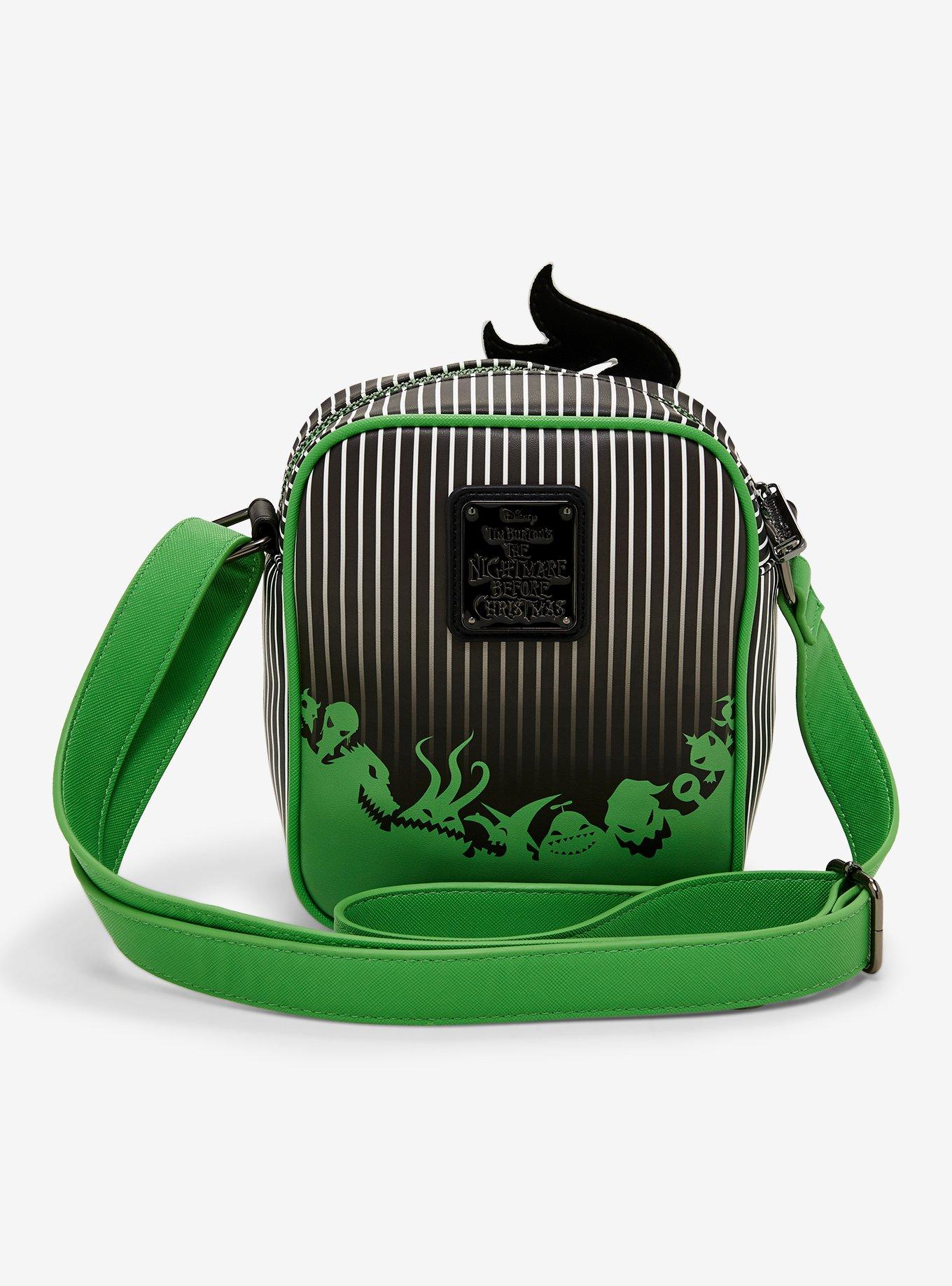 Loungefly Disney The Nightmare Before Christmas Zero Wreath Glow-in-the-Dark Crossbody Bag — BoxLunch Exclusive, , alternate