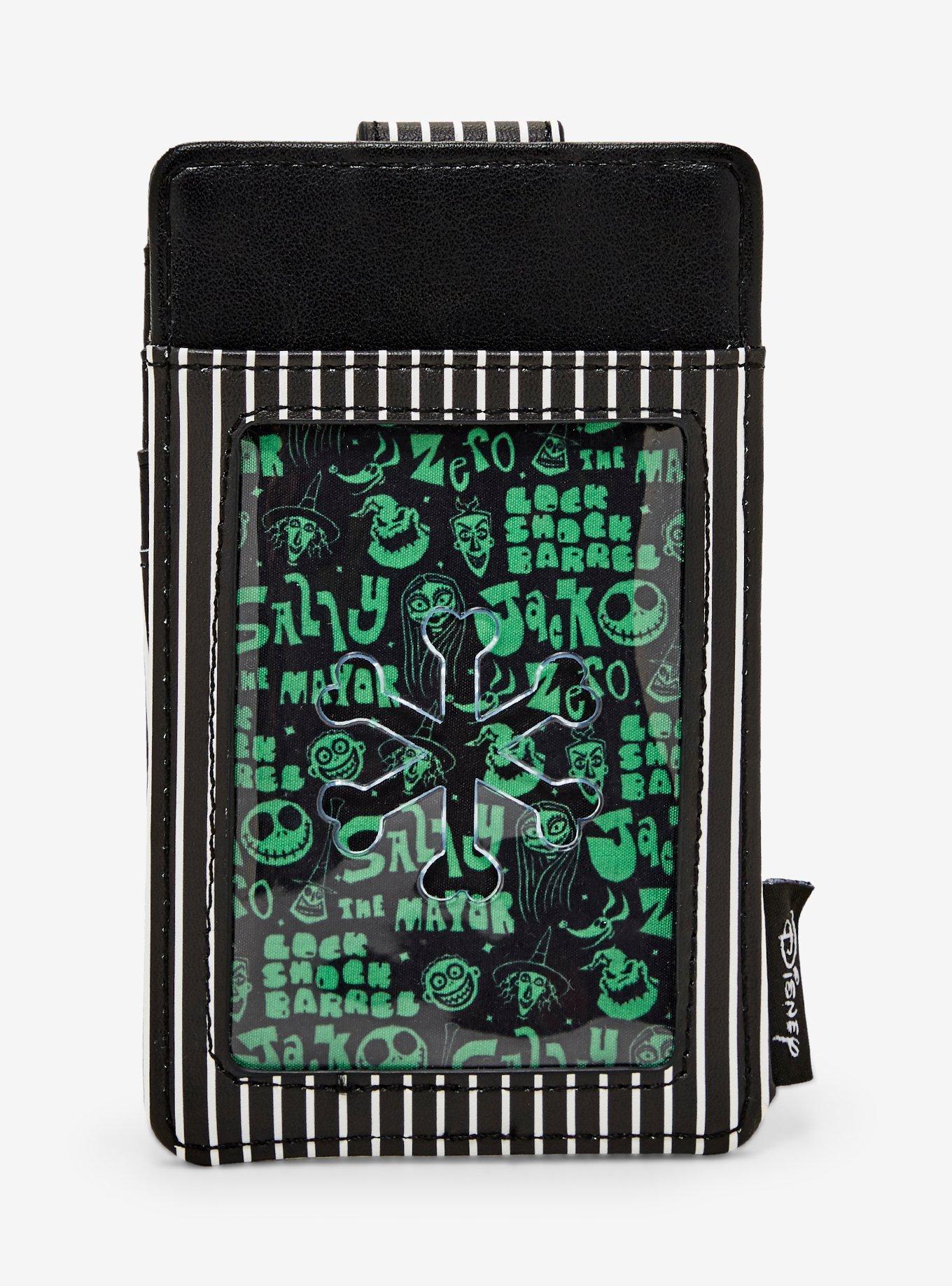 Loungefly Disney The Nightmare Before Christmas Zero Wreath Glow-in-the-Dark Cardholder — BoxLunch Exclusive, , alternate