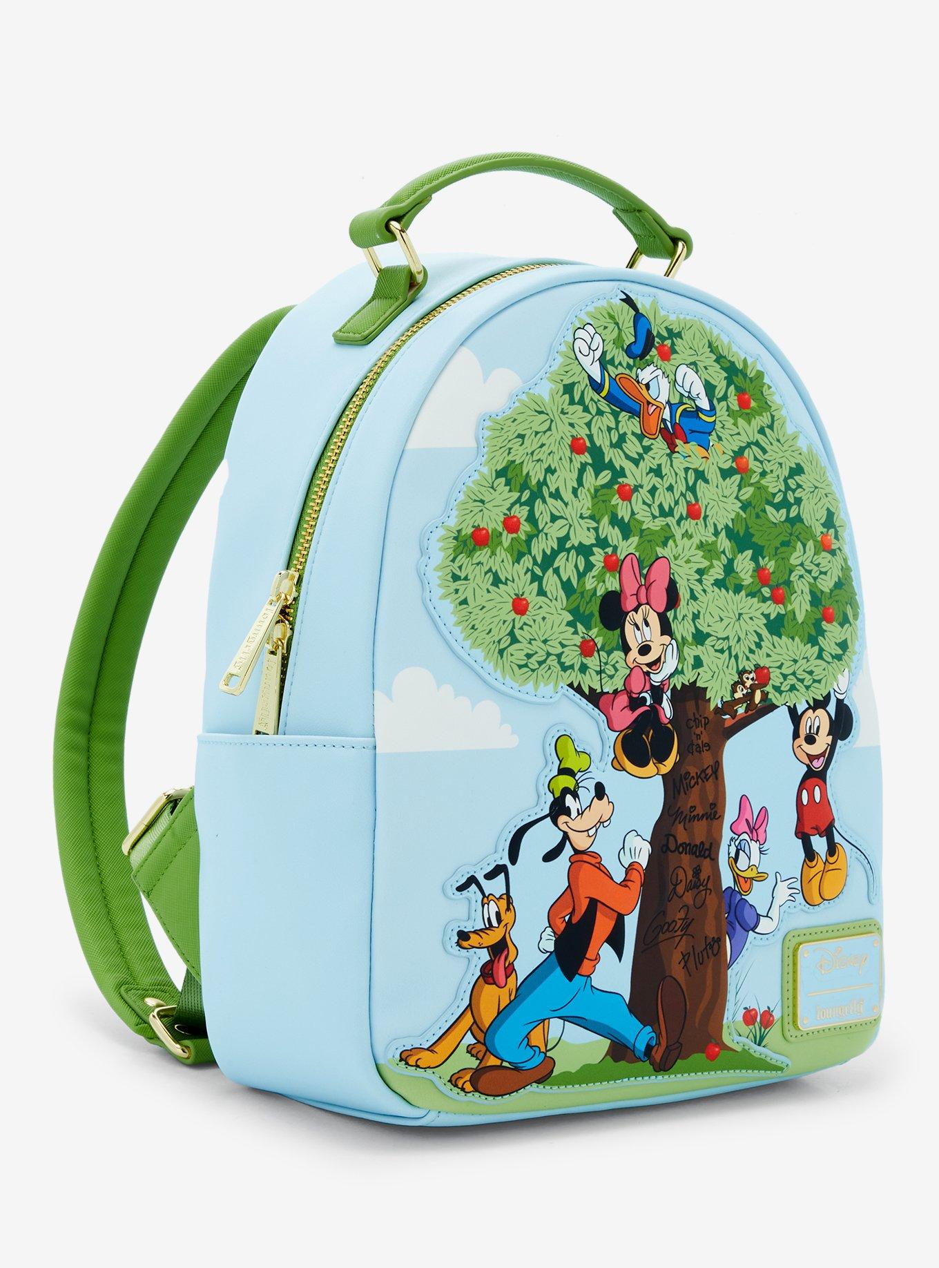 Loungefly Disney Mickey Mouse & Friends Apple Tree Mini Backpack - BoxLunch Exclusive, , hi-res