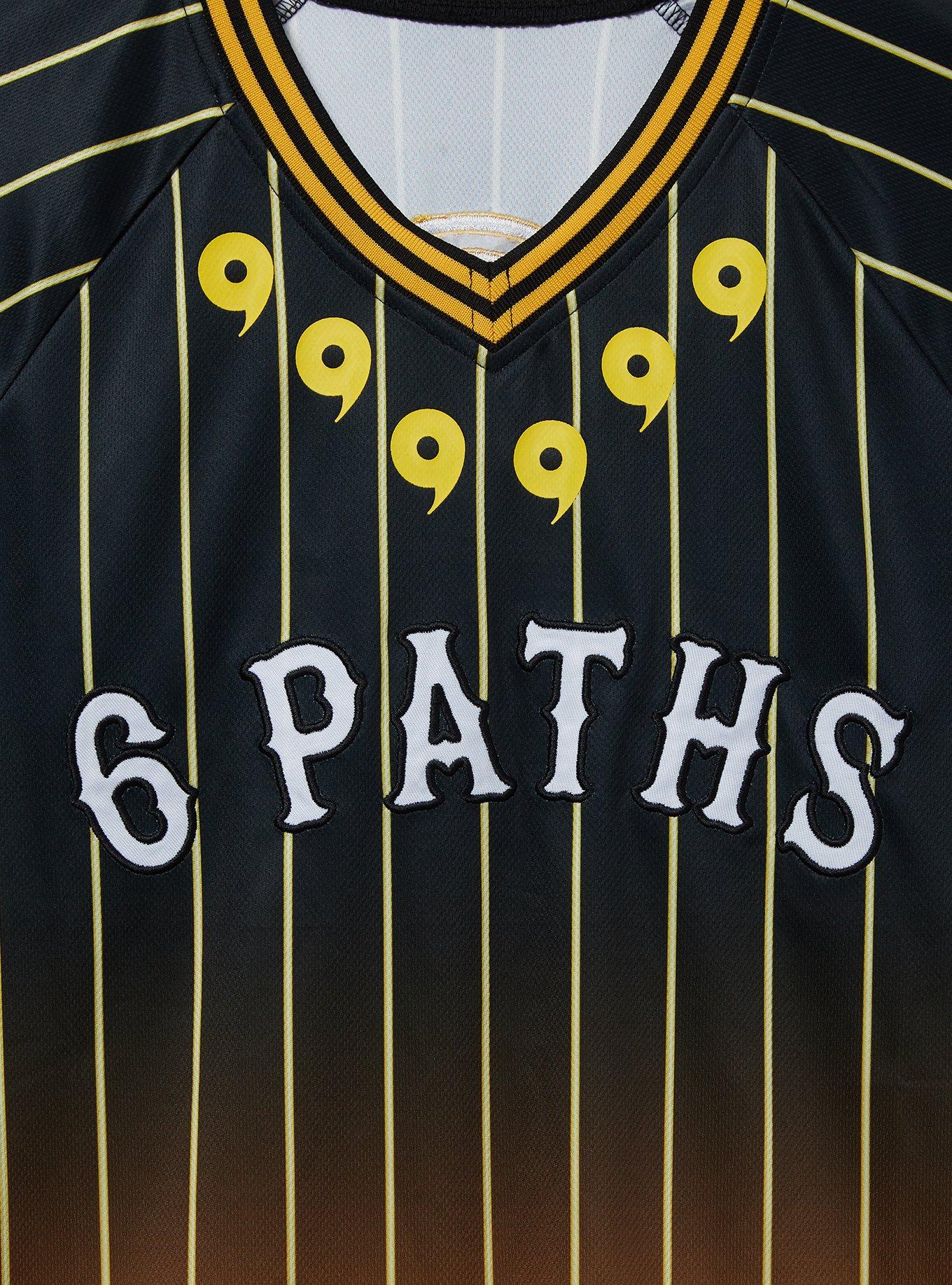 Naruto Shippuden Six Paths Soccer Jersey - BoxLunch Exclusive, BLACK GOLD, alternate