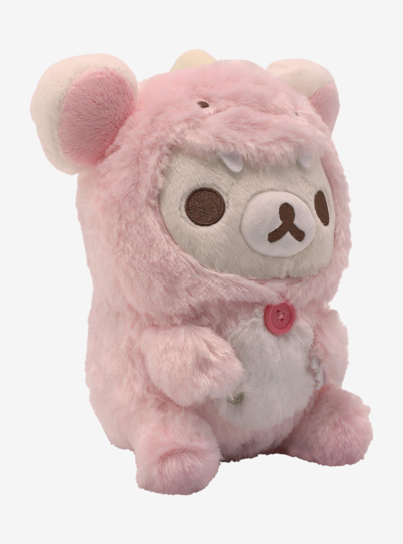 Korilakkuma Pink Dinosaur Plush, , alternate