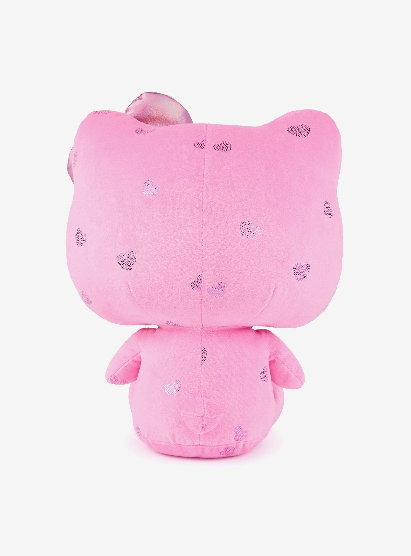 Hello Kitty 50th Anniversary Pink Heart Plush, , alternate