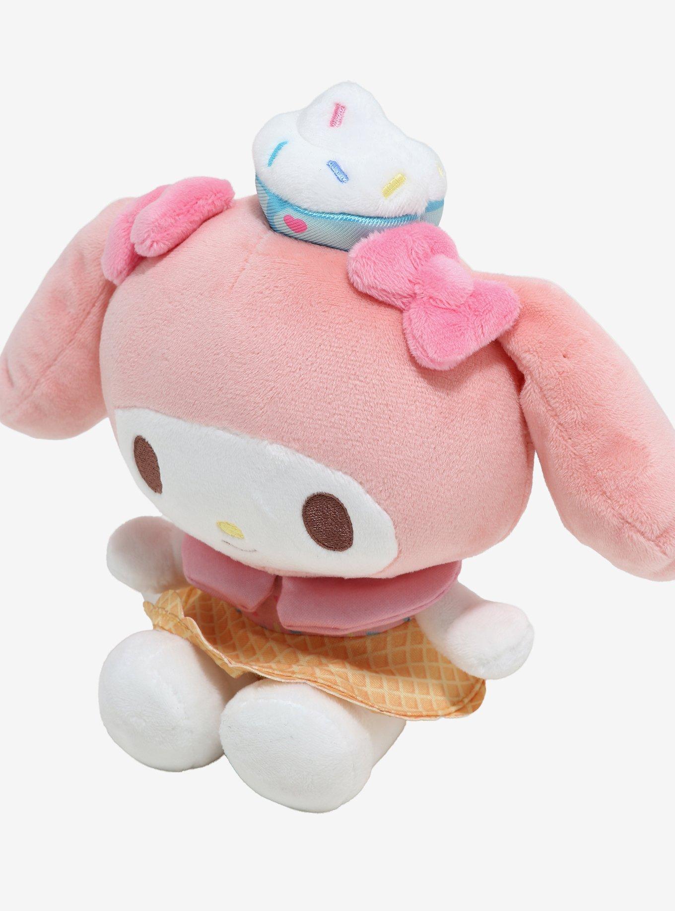 My Melody Ice Cream Outfit Plush, , alternate