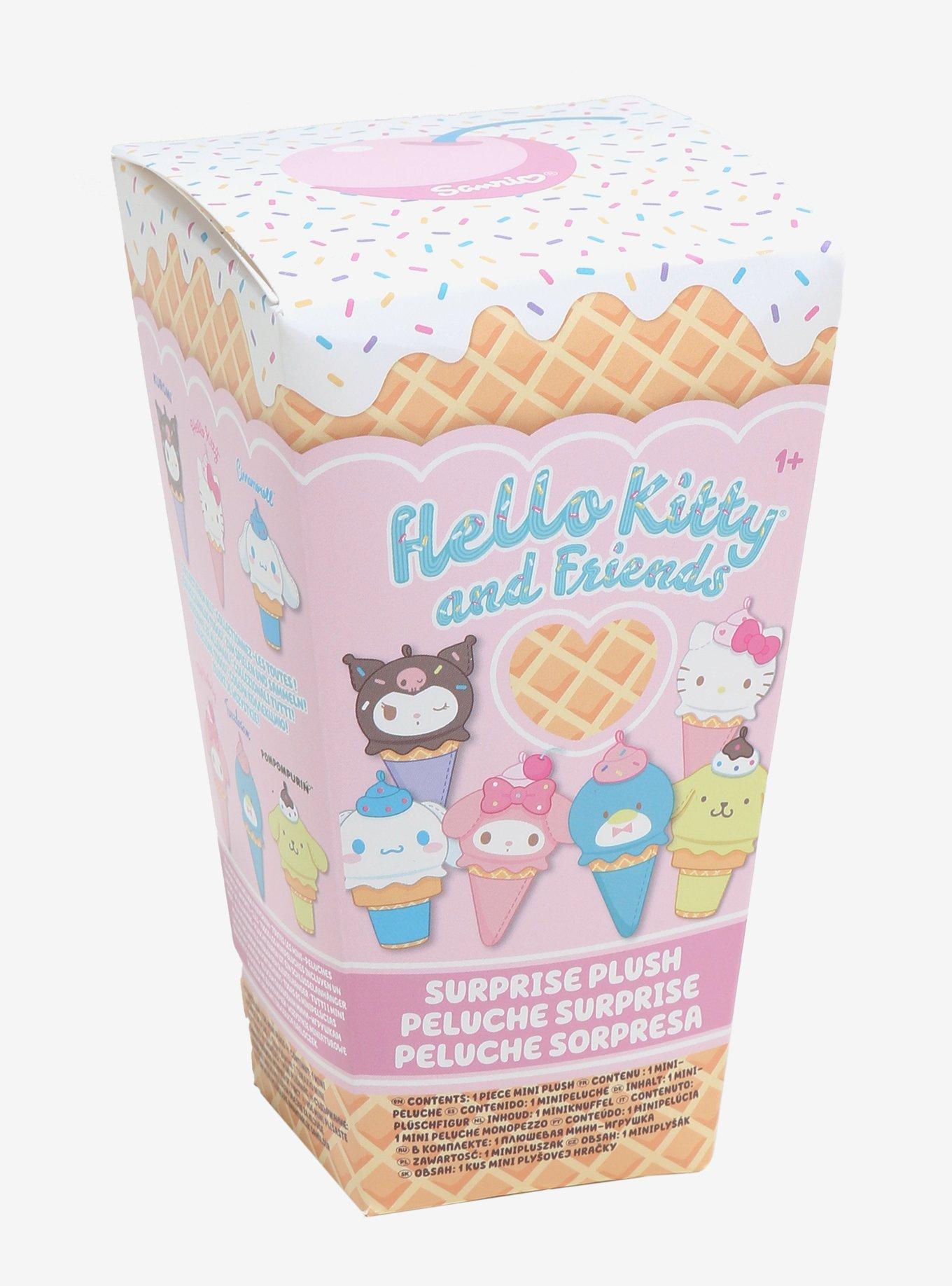 Hello Kitty And Friends Ice Cream Blind Box Plush Key Chain