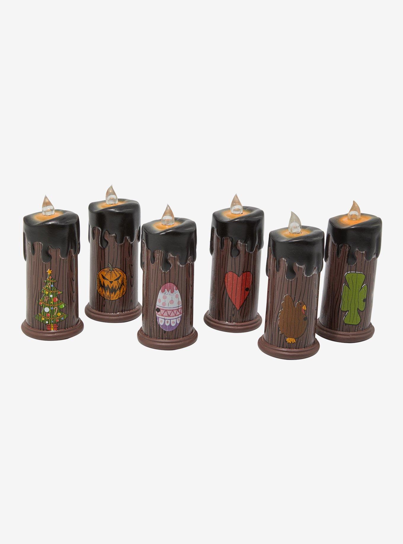 The Nightmare Before Christmas Holiday Tree LED Candle Set