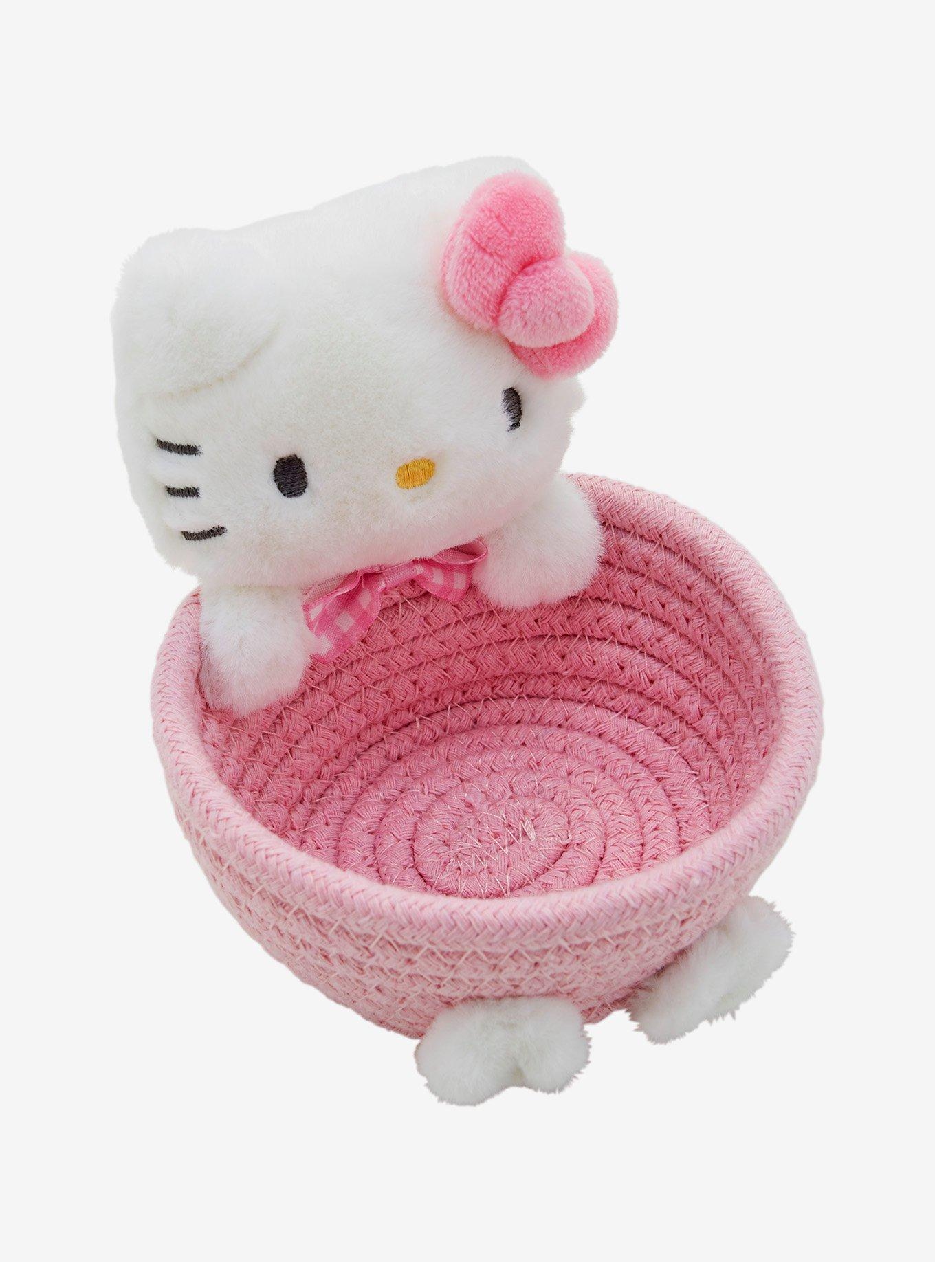 Hello Kitty Plush Mini Basket, , alternate