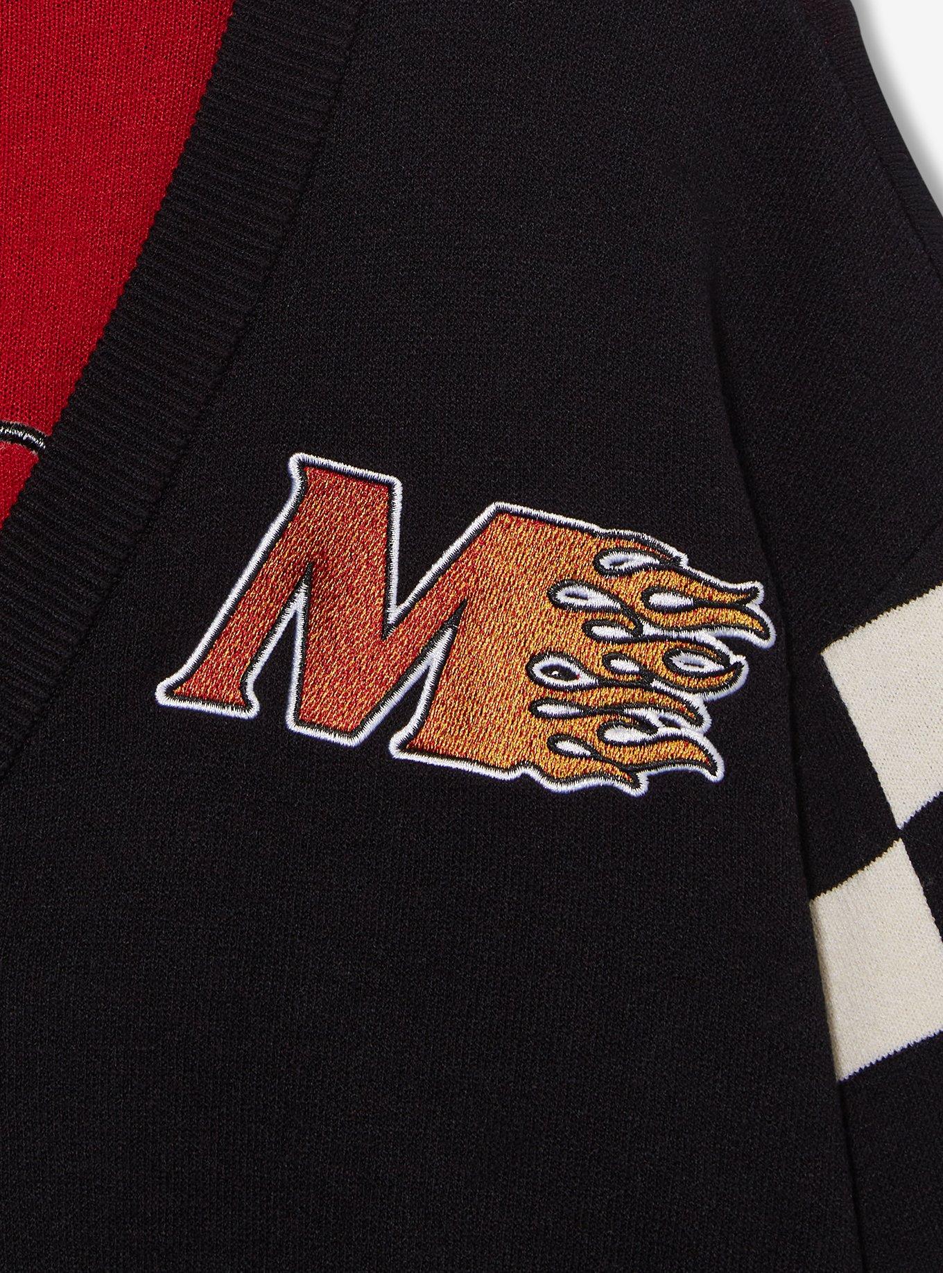 Disney Mickey Mouse Motorcycle Flames Women's Cardigan - BoxLunch Exclusive, MULTI, alternate