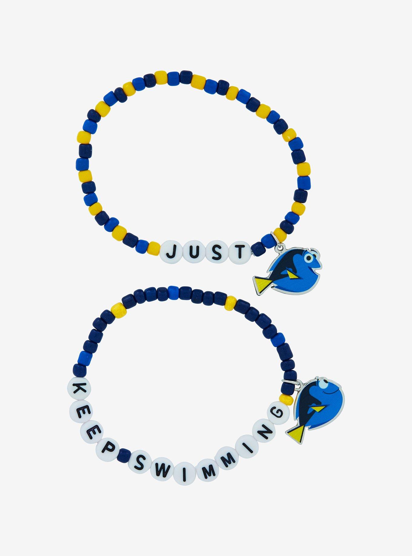 Disney Pixar Finding Dory Best Friend Beaded Bracelet Set, , hi-res