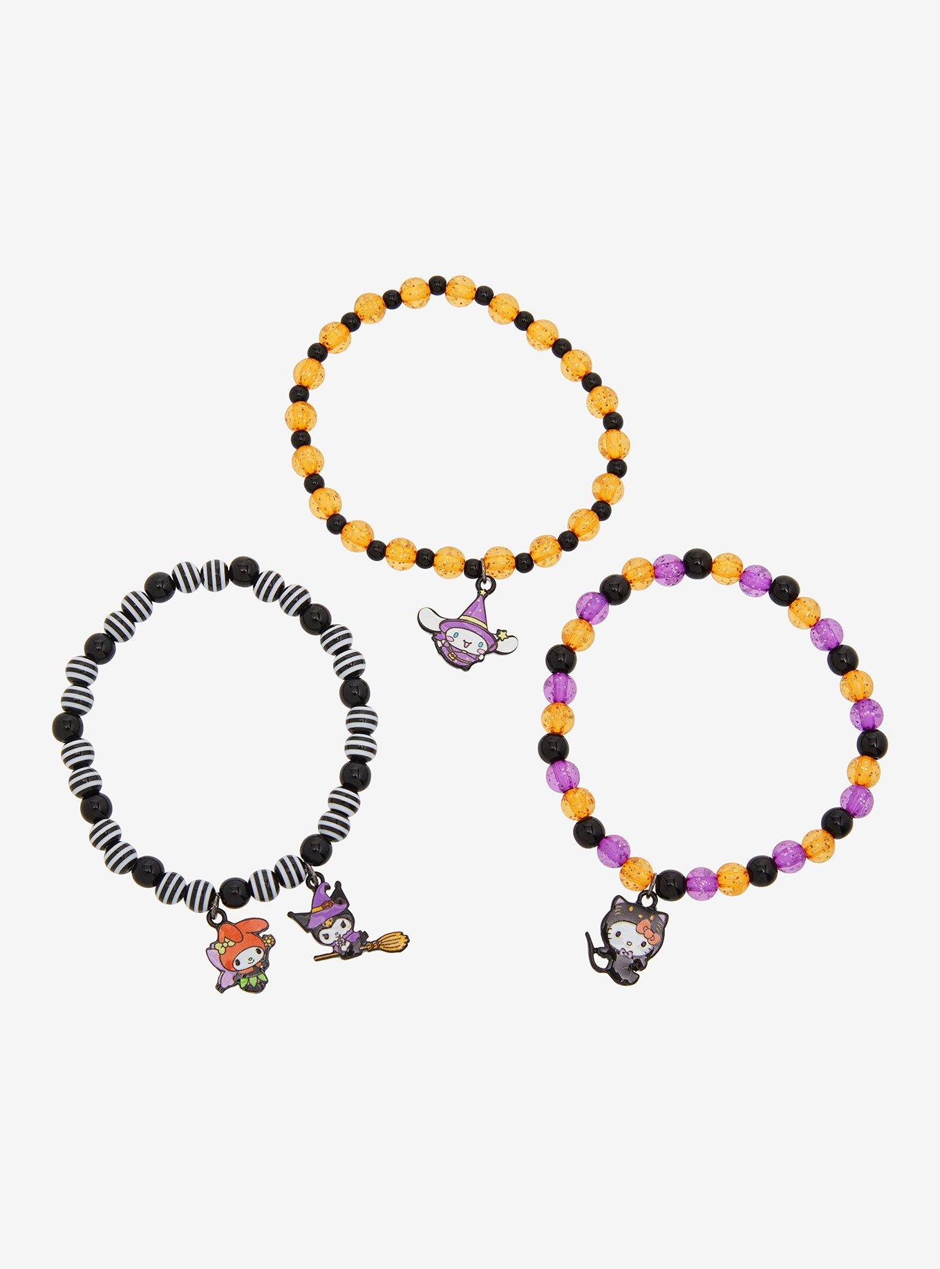 Hello Kitty And Friends Halloween Costume Bead Bracelet Set