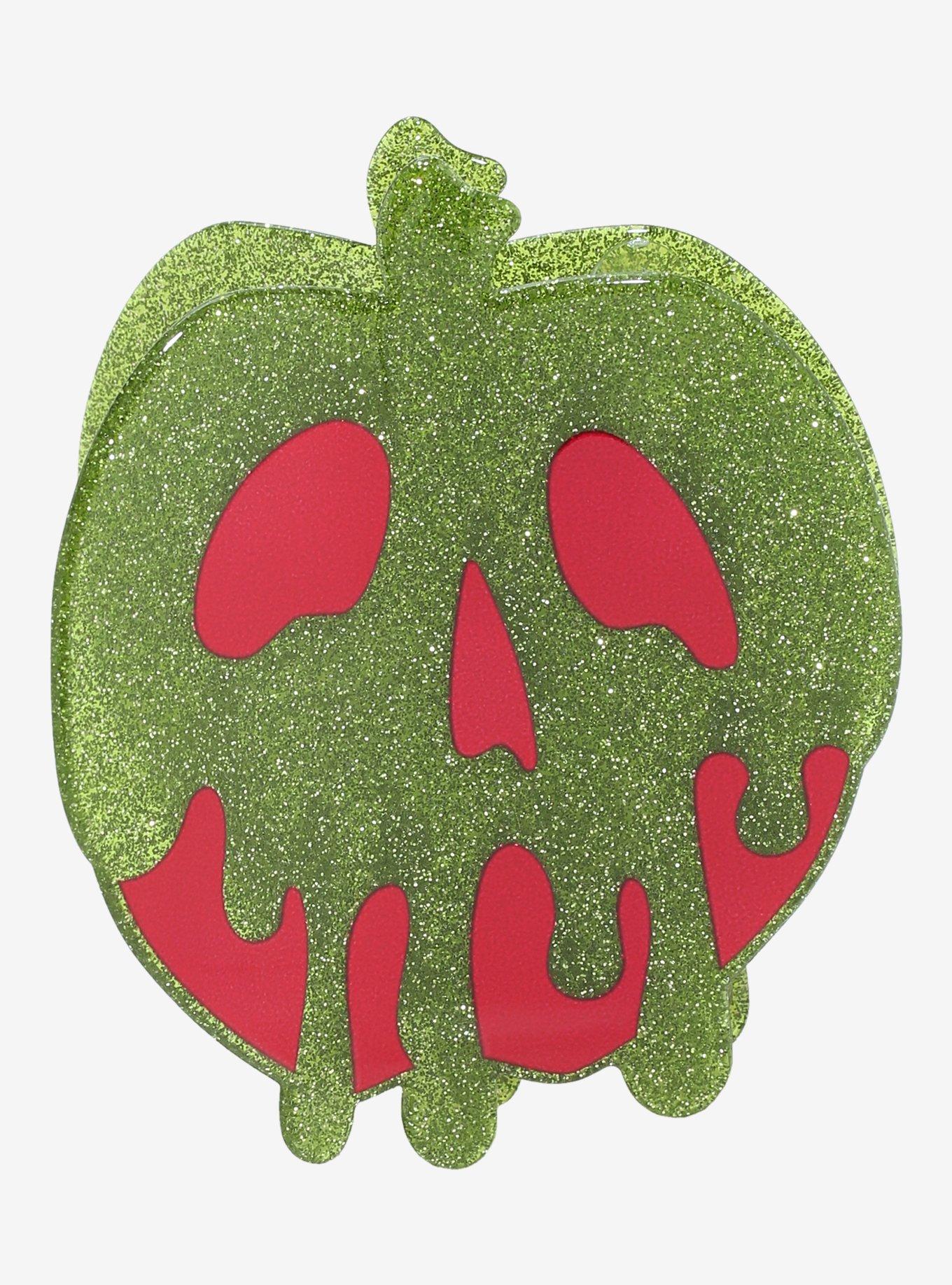 Disney Villains Poison Apple Glitter Claw Hair Clip, , alternate