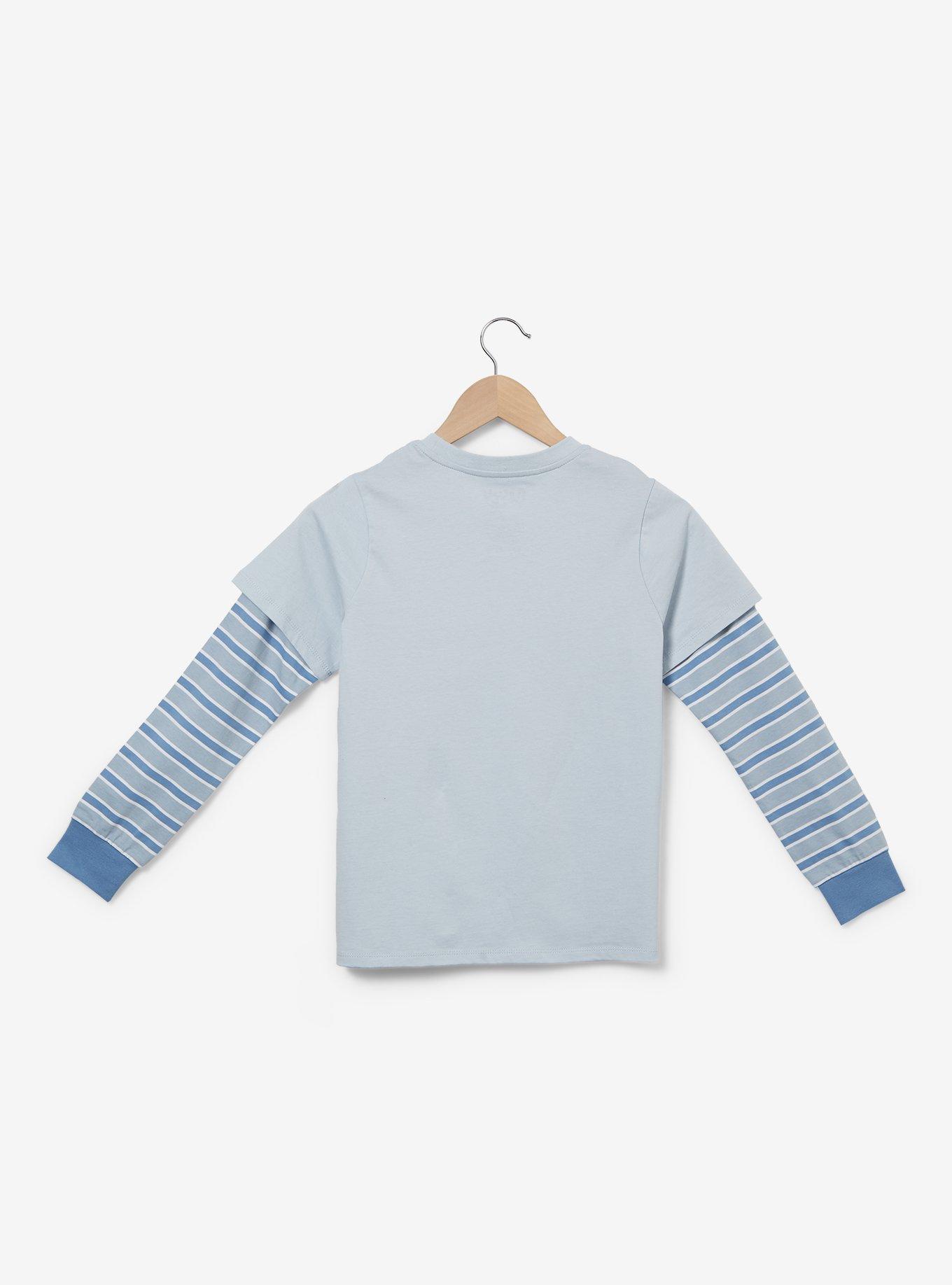 Bluey Heeler Family Layered Long Sleeve Youth T-Shirt — BoxLunch Exclusive, MULTI, alternate