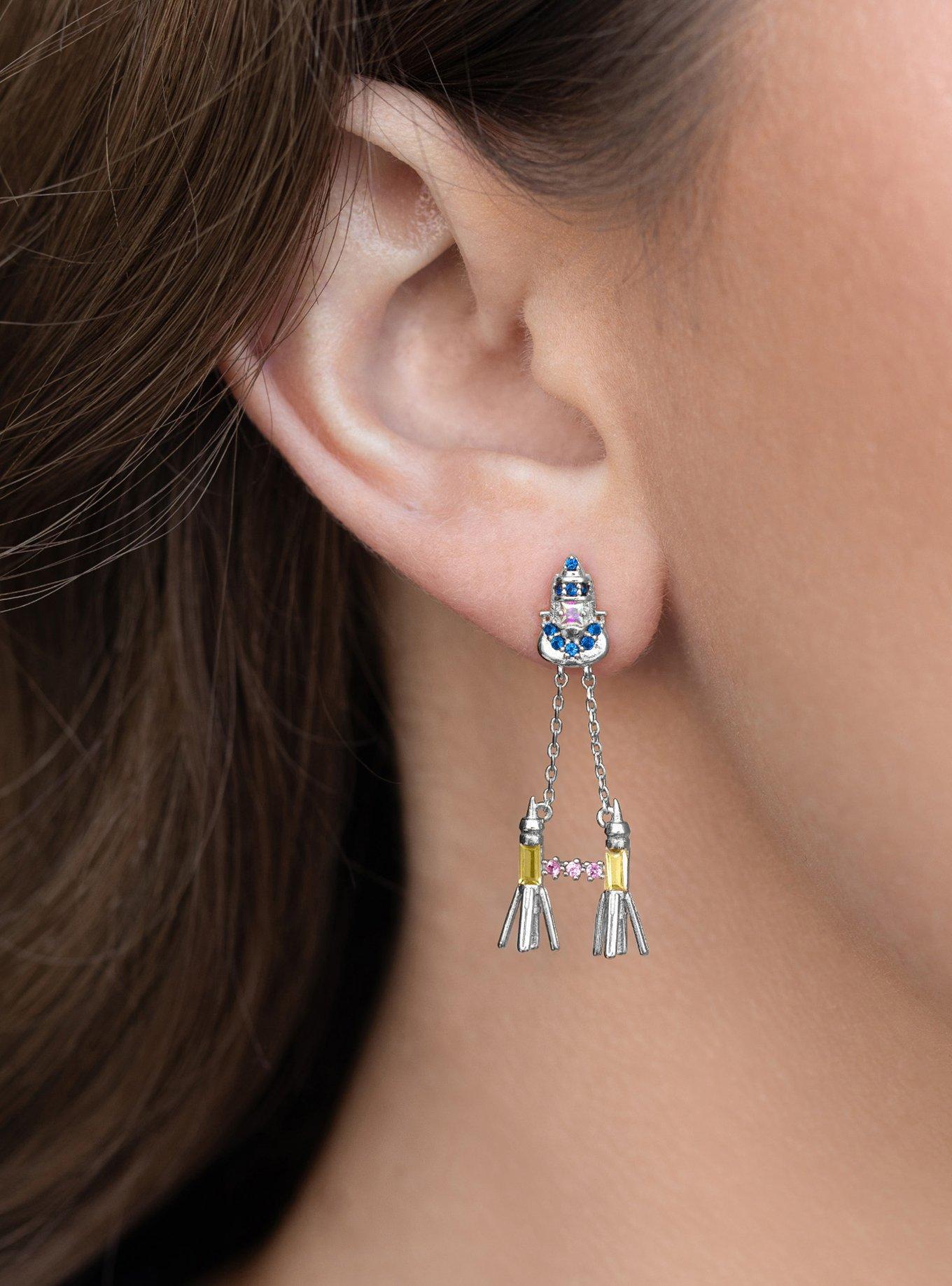 Star Wars X Girls Crew Anakin Skywalker Podracer Drop Earrings, , alternate