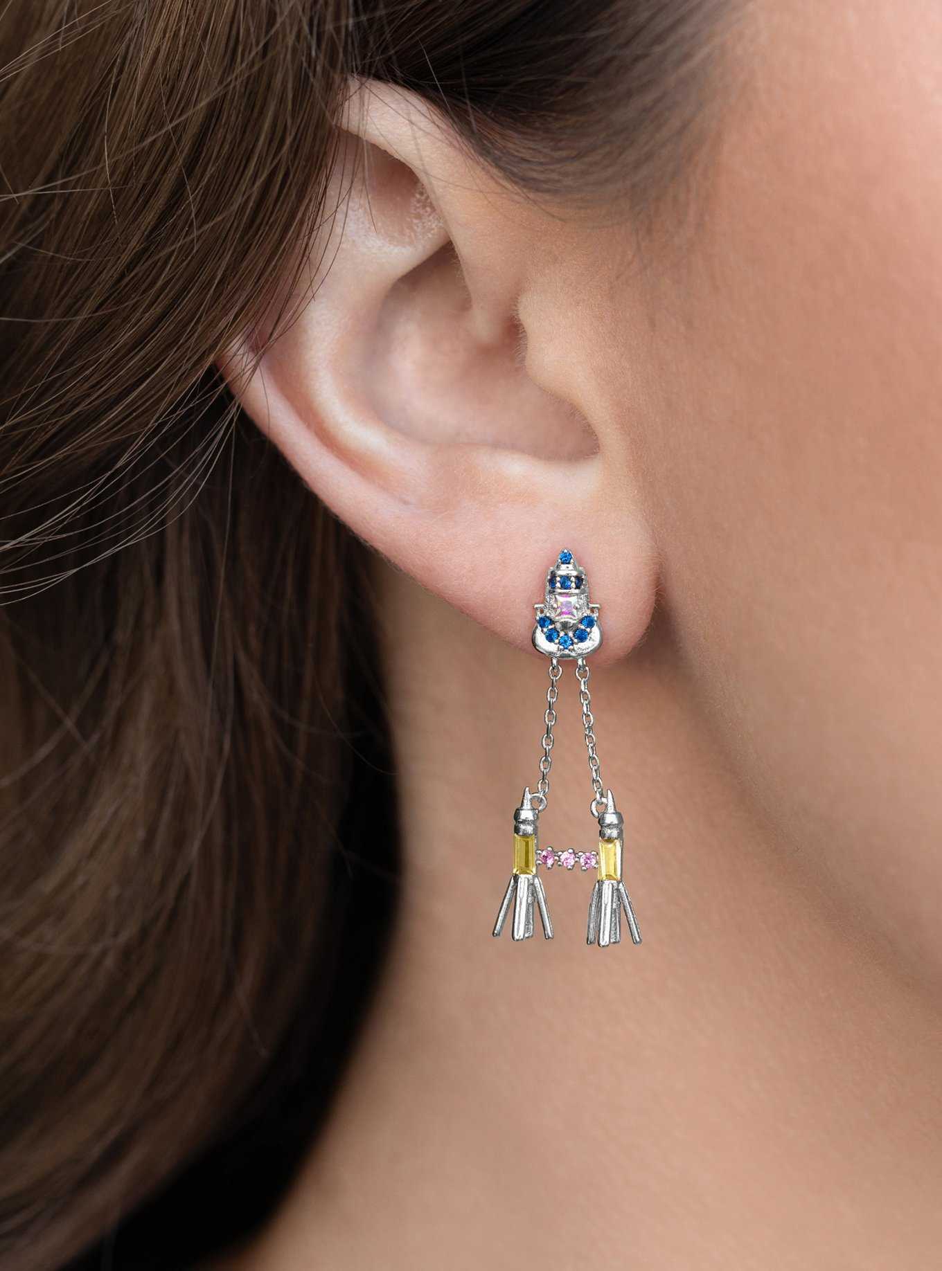 Star Wars X Girls Crew Anakin Skywalker Podracer Drop Earrings, , hi-res