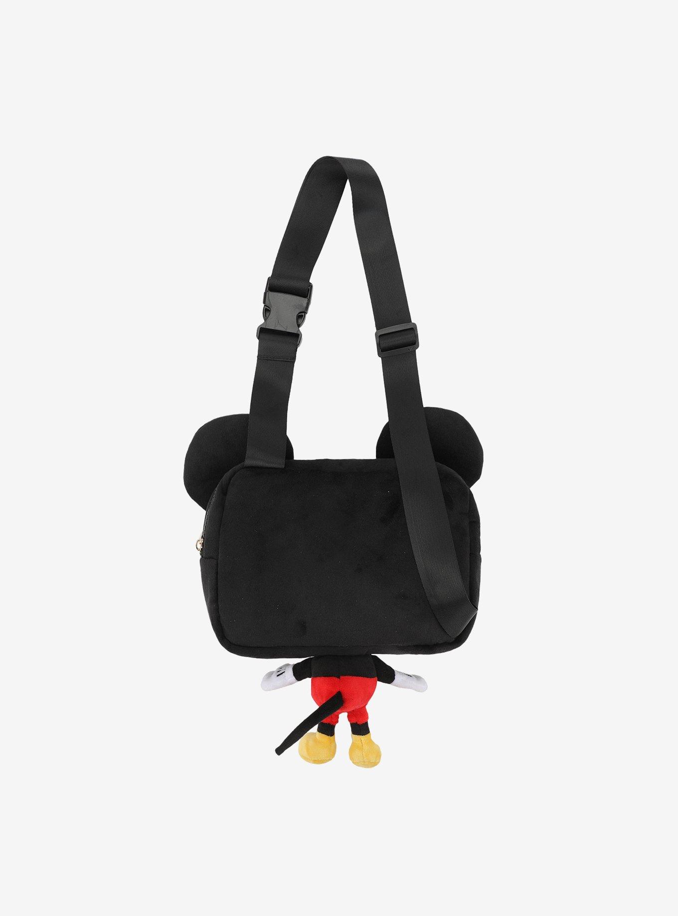 Disney Mickey Mouse Plush Sling Bag, , hi-res