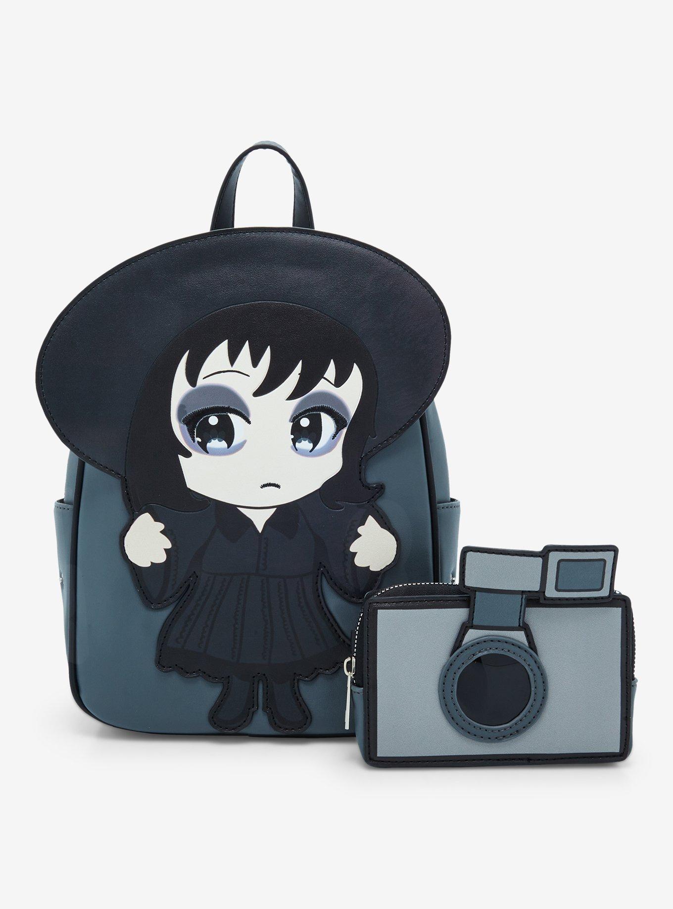 Beetlejuice Chibi Lydia Camera Mini Backpack, , alternate