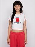 Samii Ryan Peanuts Snoopy Doghouse Women's Cropped T-Shirt, , alternate