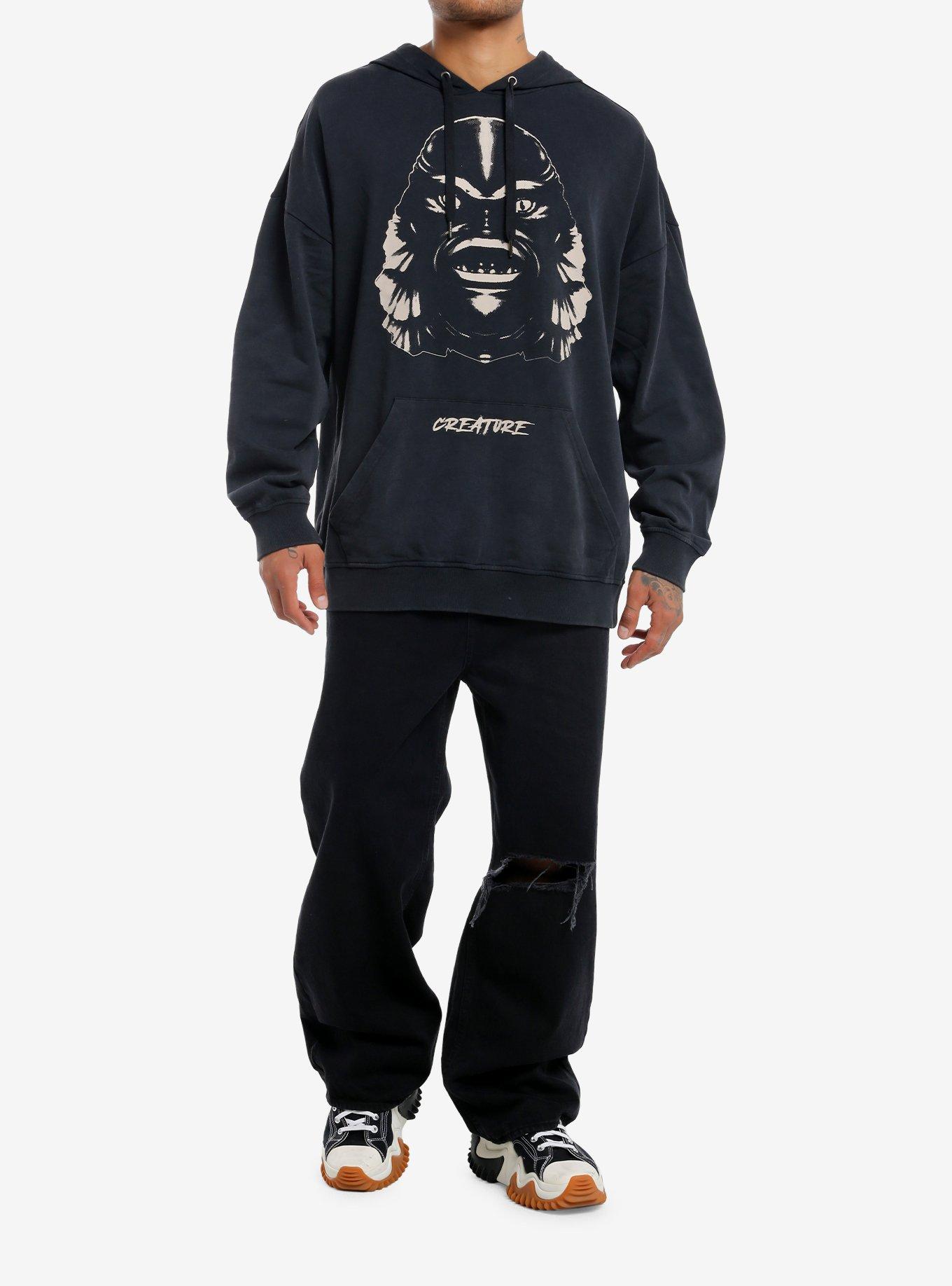Universal Monsters Creature From The Black Lagoon Hoodie, BLACK, alternate