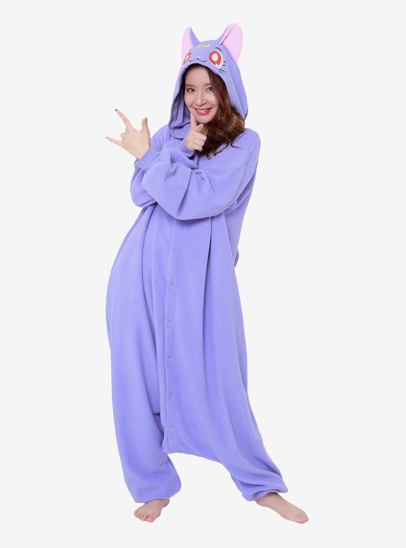 Sailor Moon Luna Kigurumi One-Piece, , hi-res