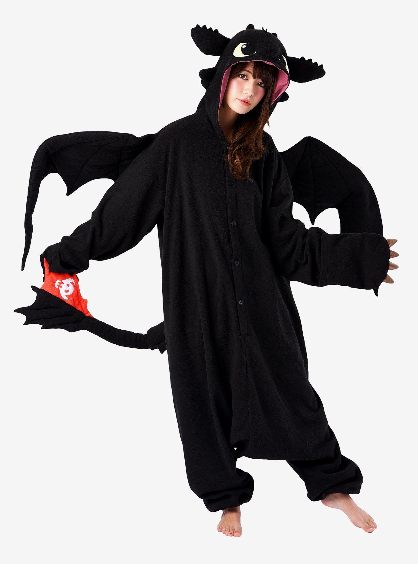 DreamWorks How to Train Your Dragon Toothless Kigurumi, , alternate