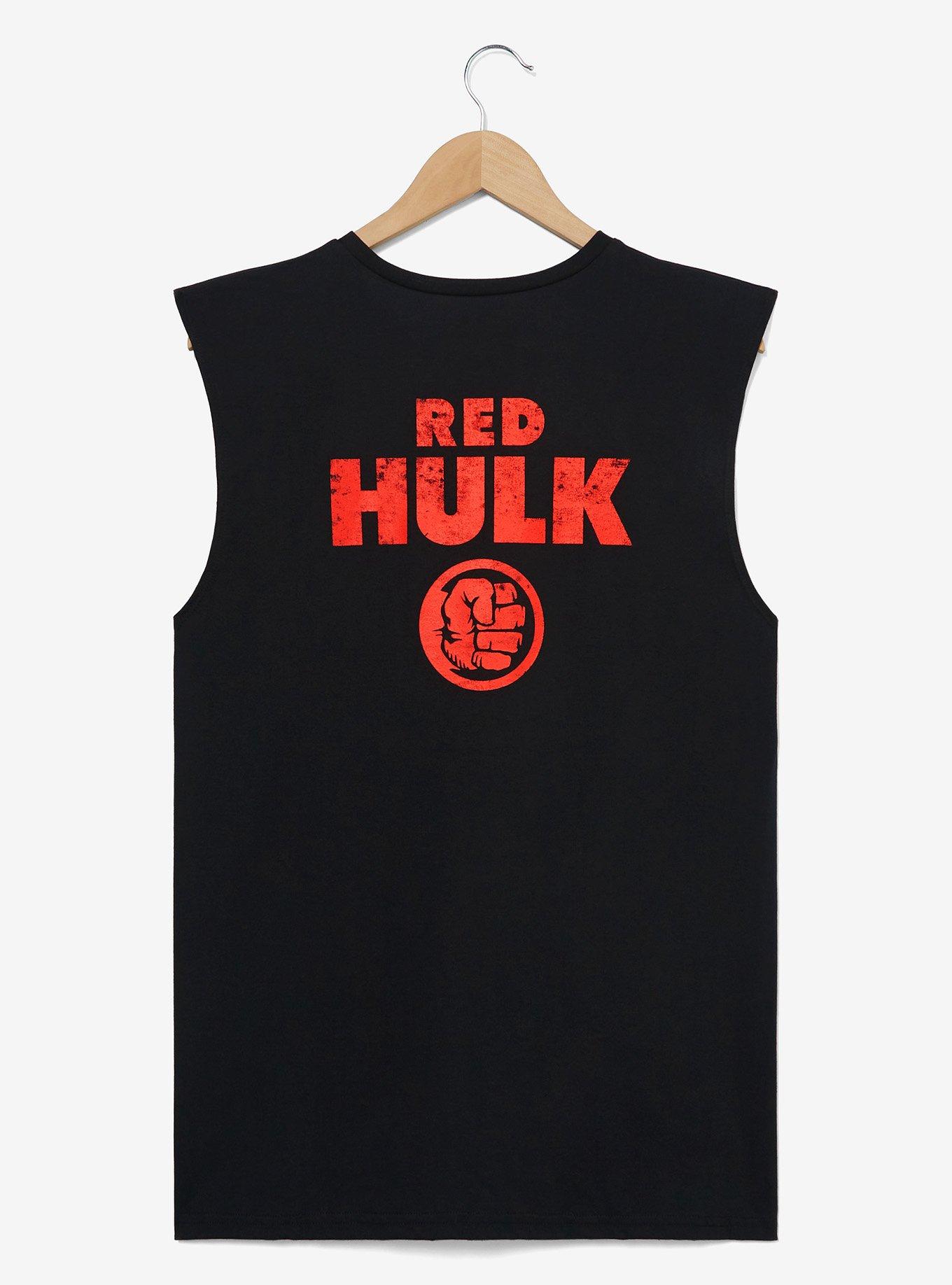 Marvel Red Hulk Portrait Tank Top - BoxLunch Exclusive, , hi-res