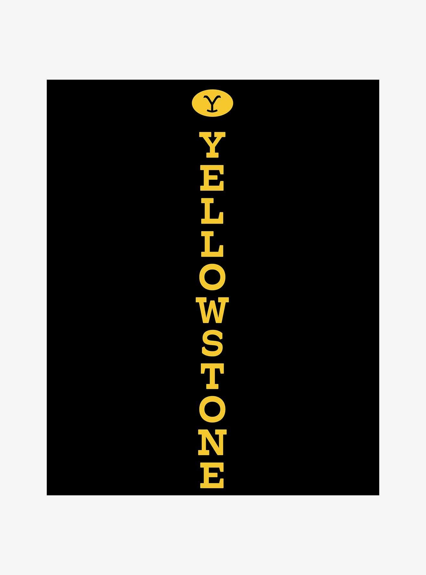 Yellowstone Logo Jogger Sweatpants, BLACK, alternate
