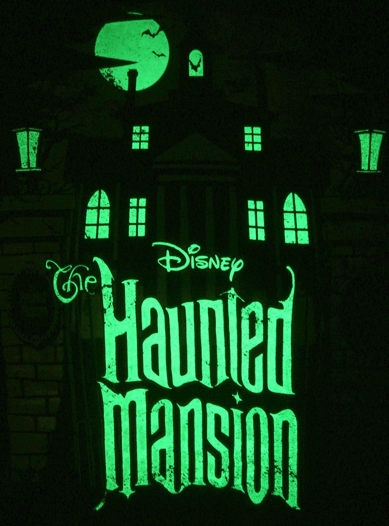 Our Universe Disney The Haunted Mansion Glow-In-The-Dark Hoodie Our Universe Exclusive, BLACK  GREEN, alternate