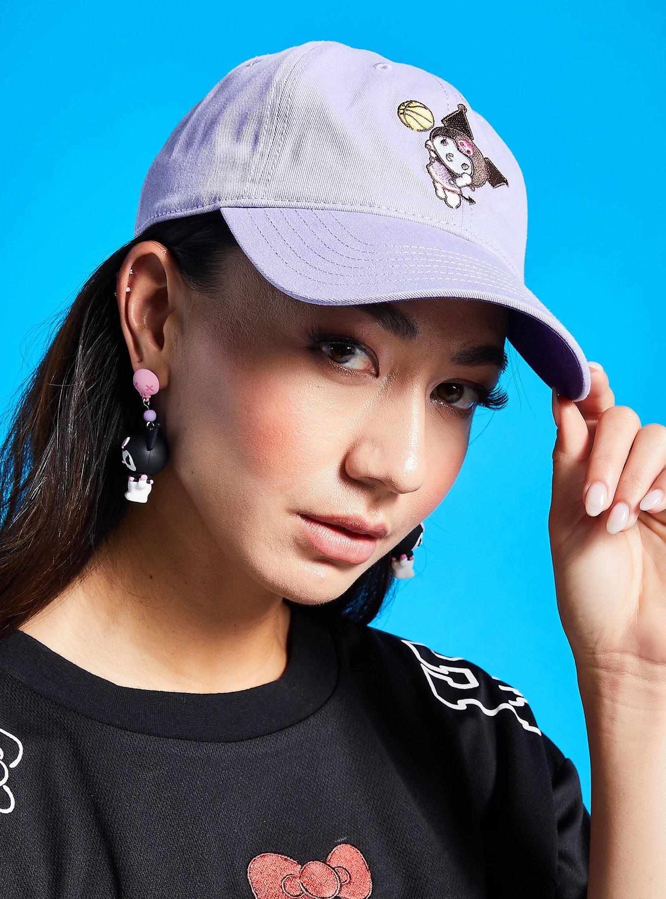 Sanrio Kuromi Basketball Ball Cap &mdash; BoxLunch Exclusive, , alternate