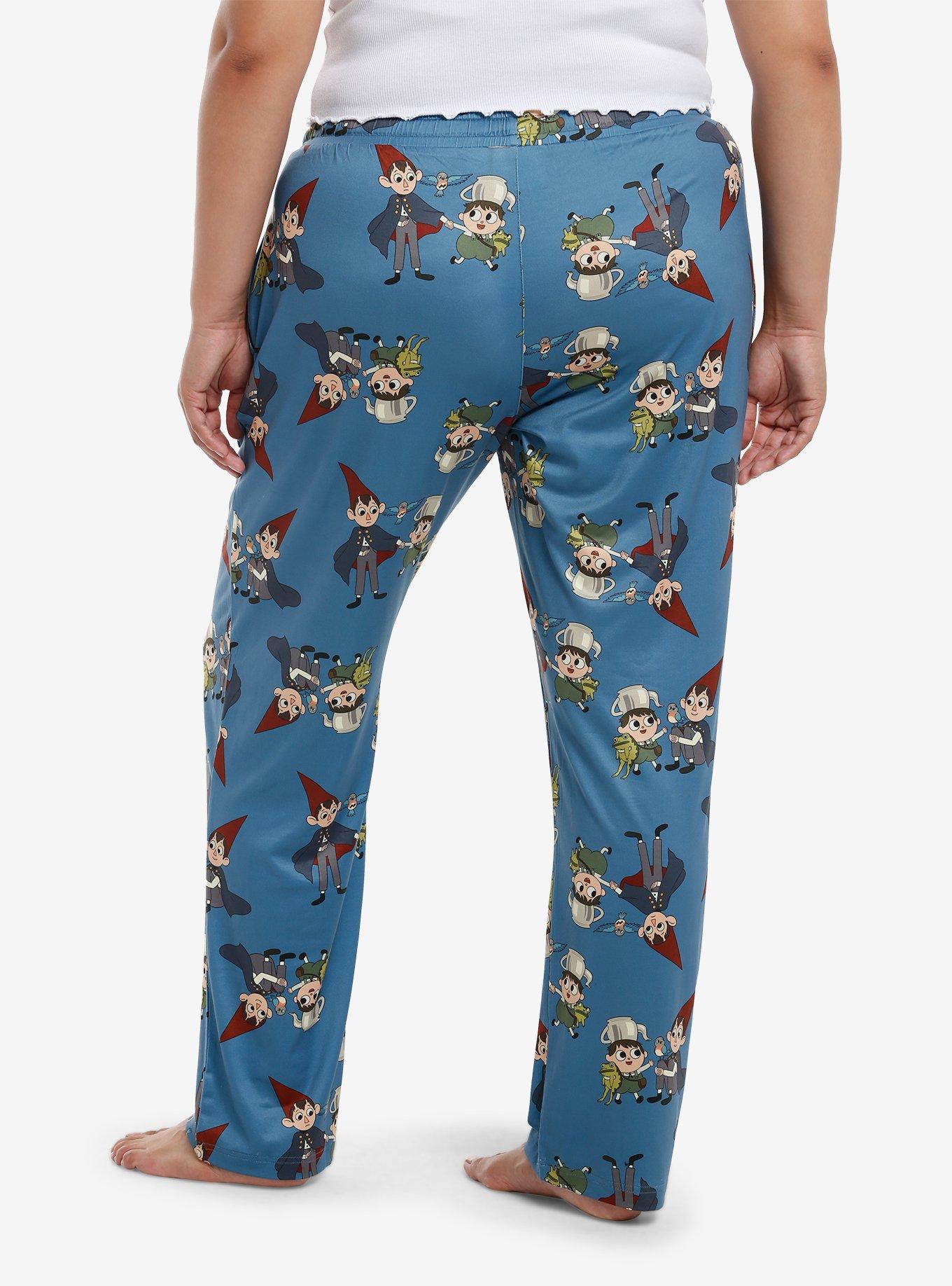 Over The Garden Wall Wirt & Greg Pajama Pants Plus