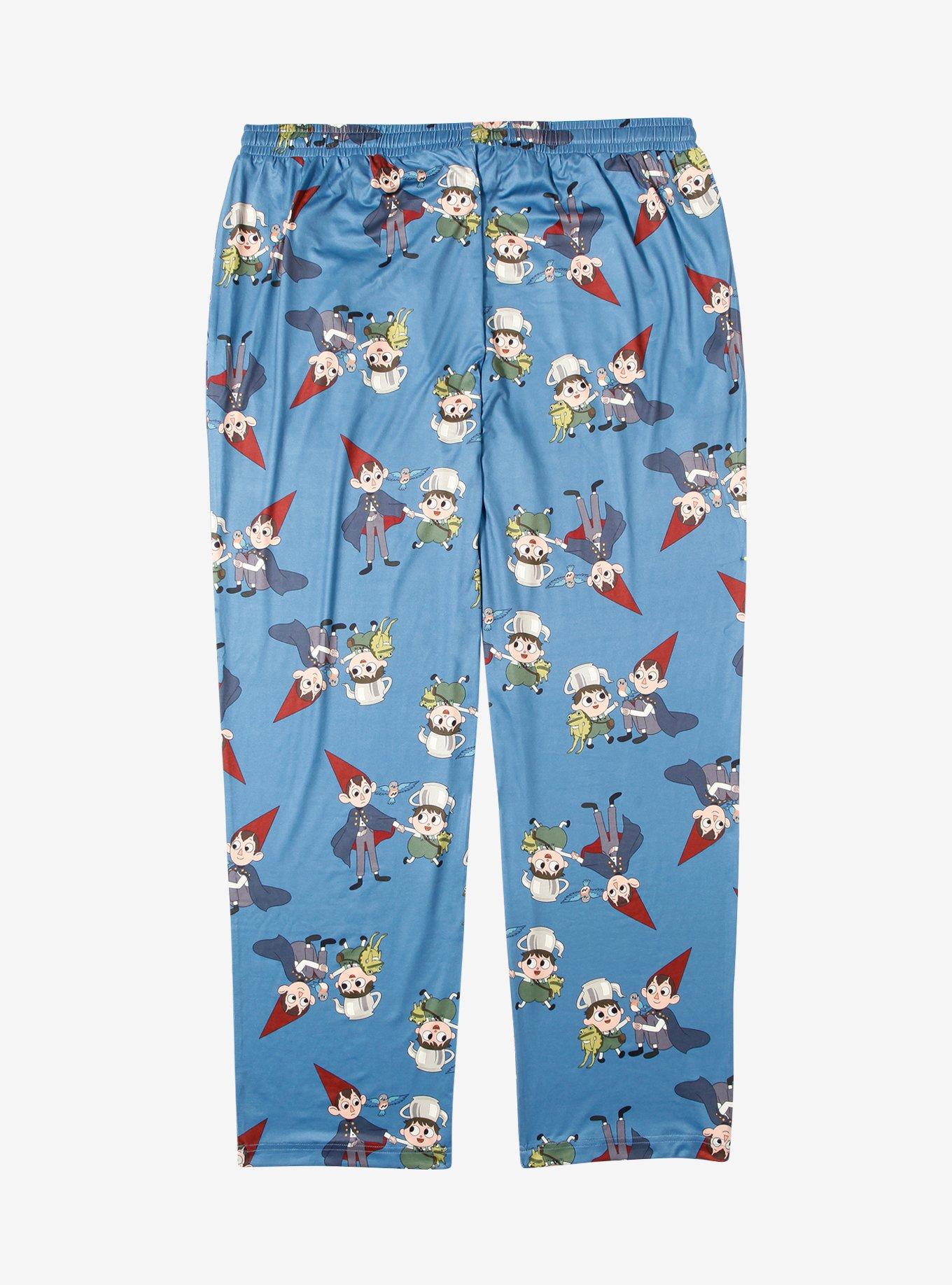 Over The Garden Wall Wirt & Greg Pajama Pants Plus Size, , hi-res