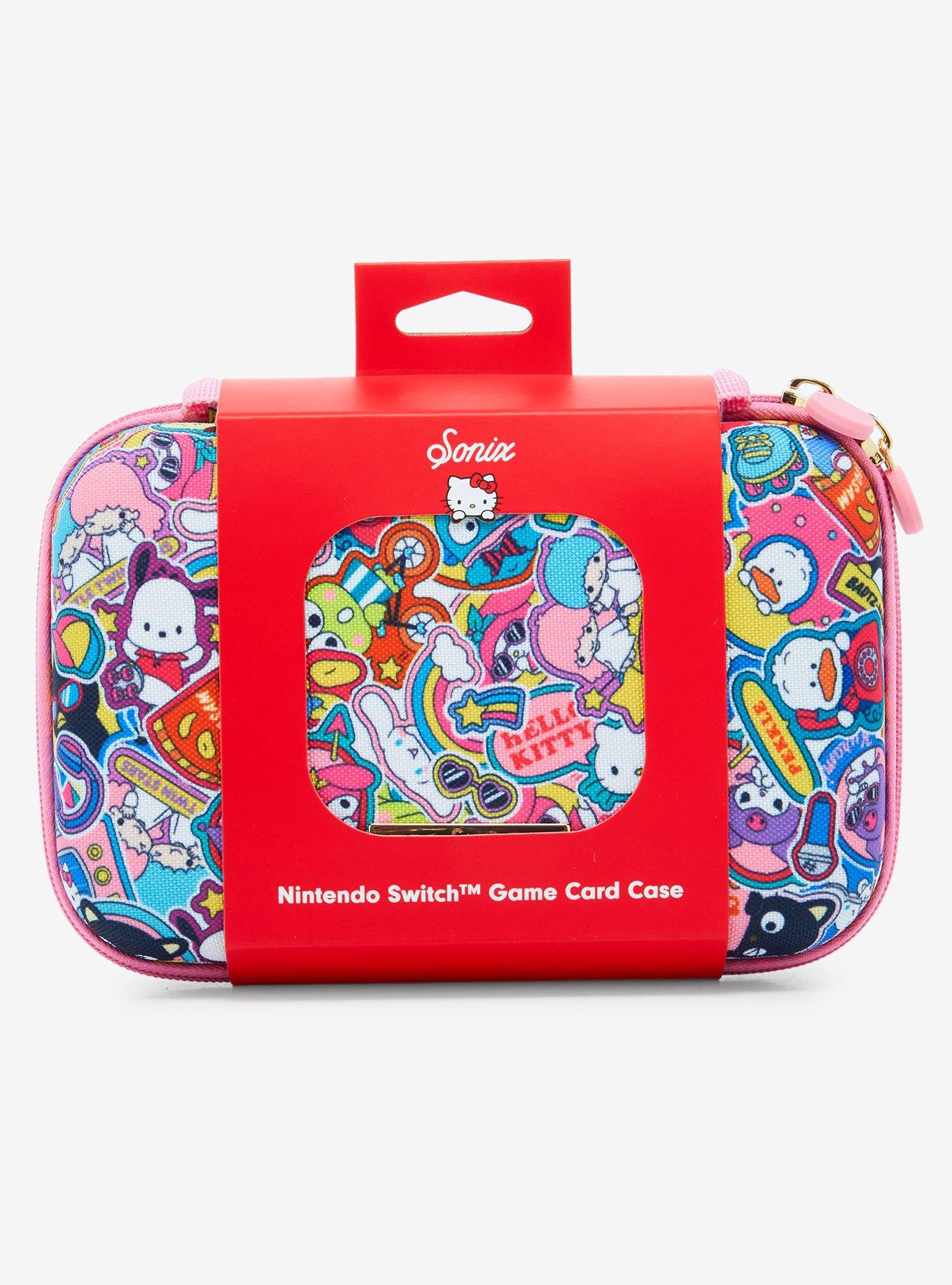 Sonix Sanrio Hello Kitty and Friends Stickers Allover Print Nintendo Switch Game Case - BoxLunch Exclusive, , alternate