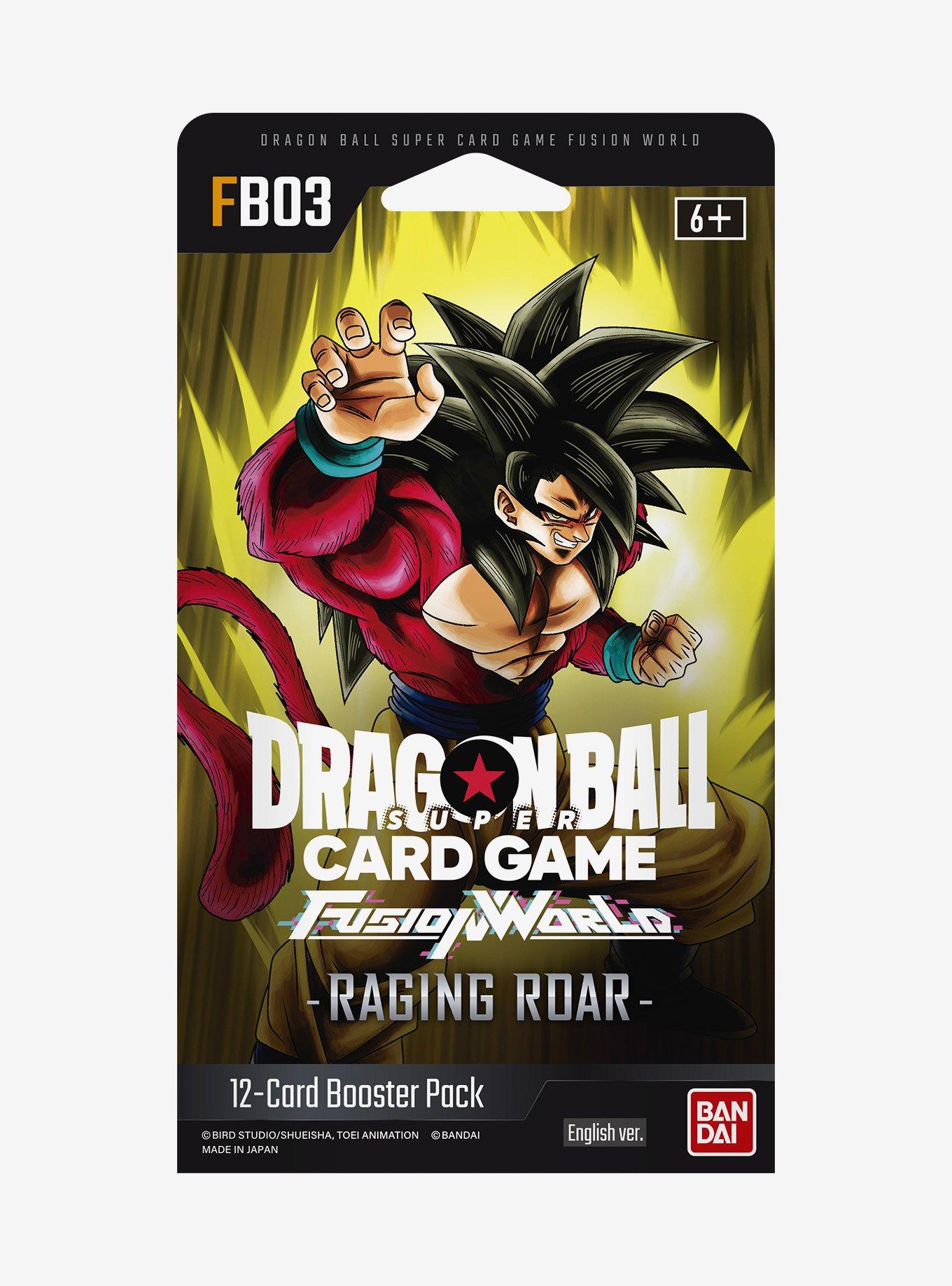 Dragon Ball Super Card Game Fusion World Raging Roar Booster Pack, , alternate