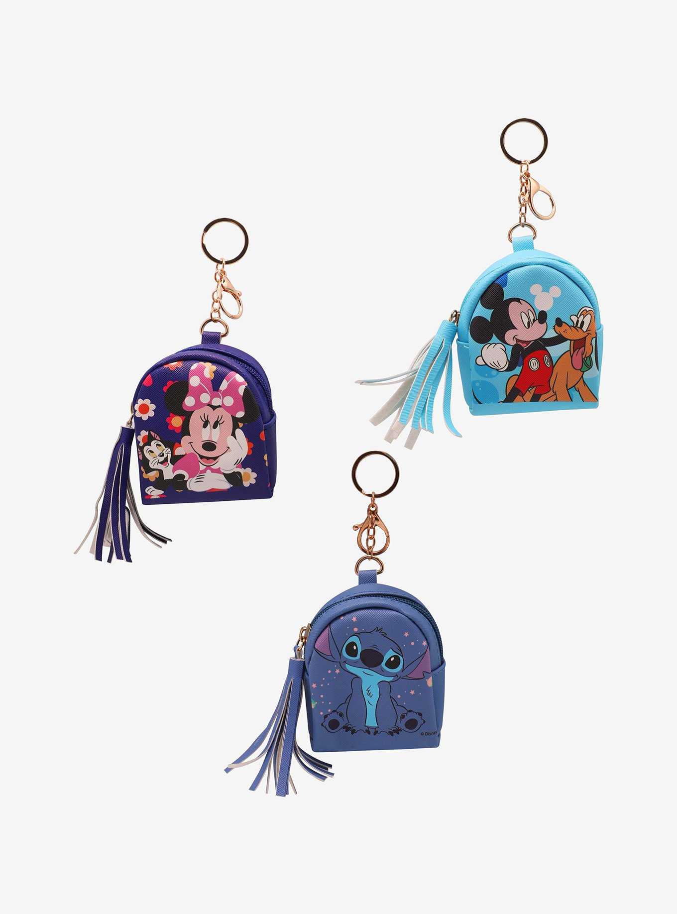 Disney Characters Mini Backpack with Candy Blind Assorted Keychain, , hi-res