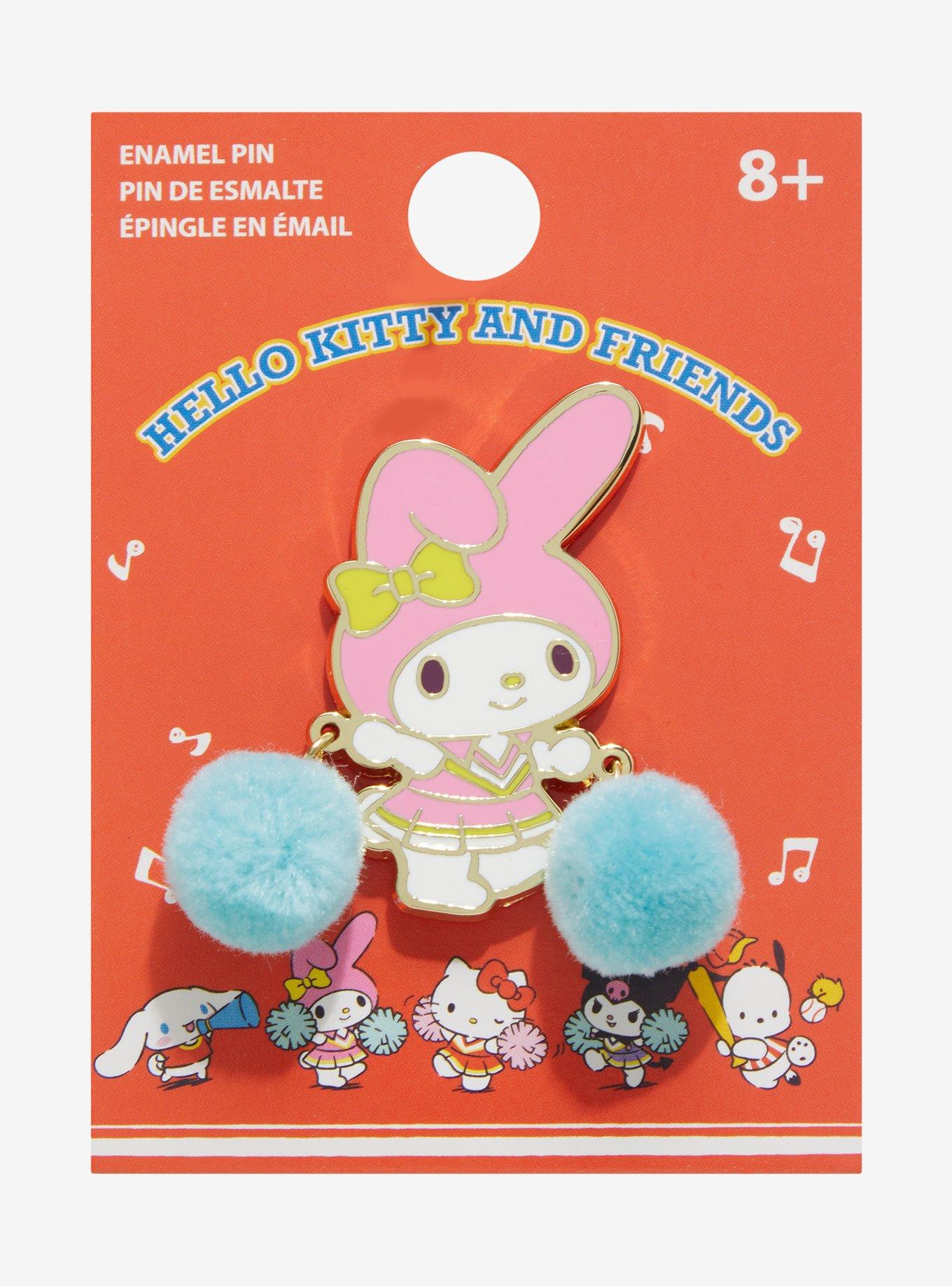 Sanrio My Melody Cheer Pom Pom Enamel Pin — BoxLunch Exclusive, , alternate