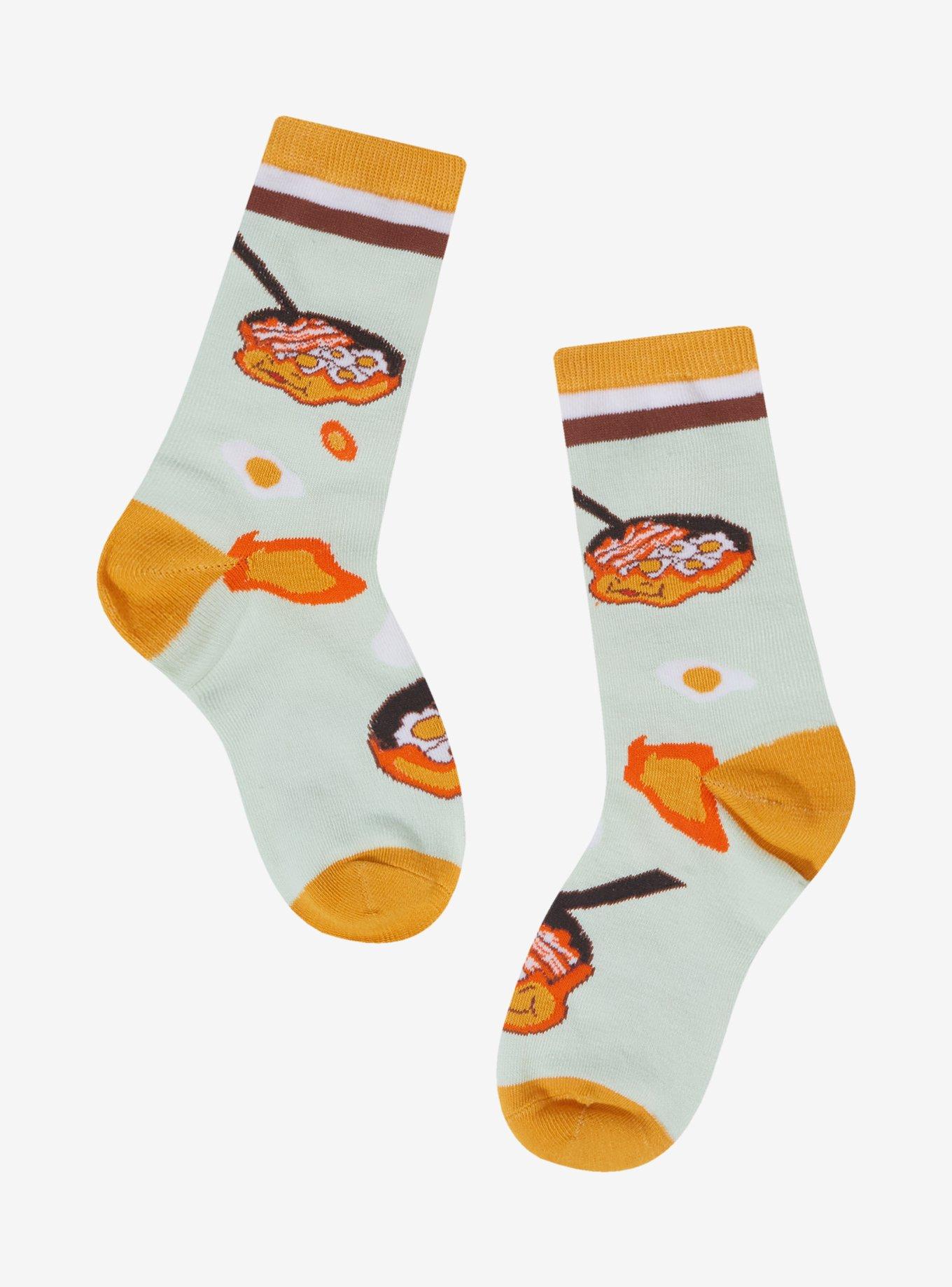 Studio Ghibli® Howl's Moving Castle Calcifer Pan Crew Socks, , alternate