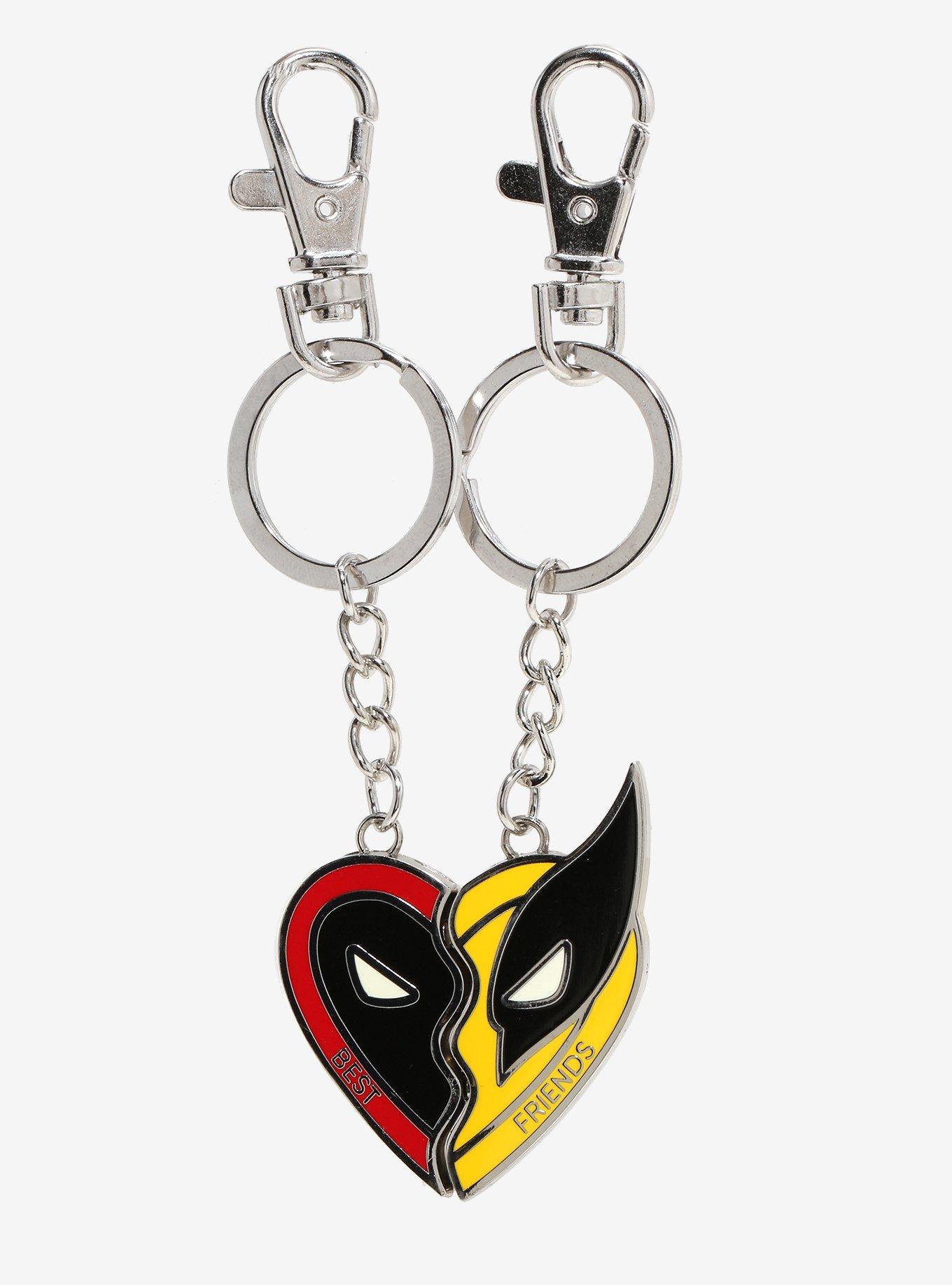 Marvel Deadpool & Wolverine Best Friend Key Chain Set, , hi-res