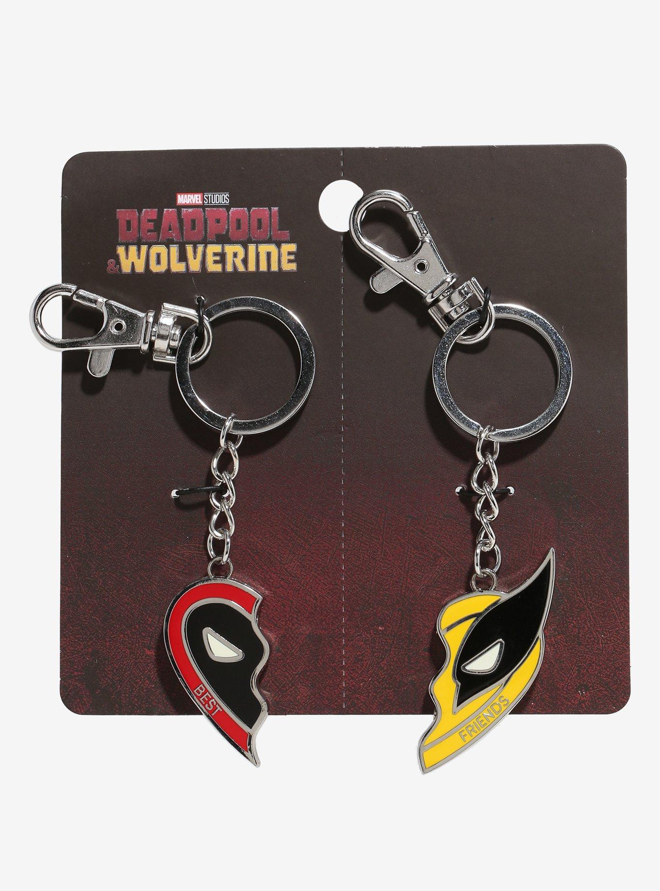 Marvel Deadpool & Wolverine Best Friend Key Chain Set