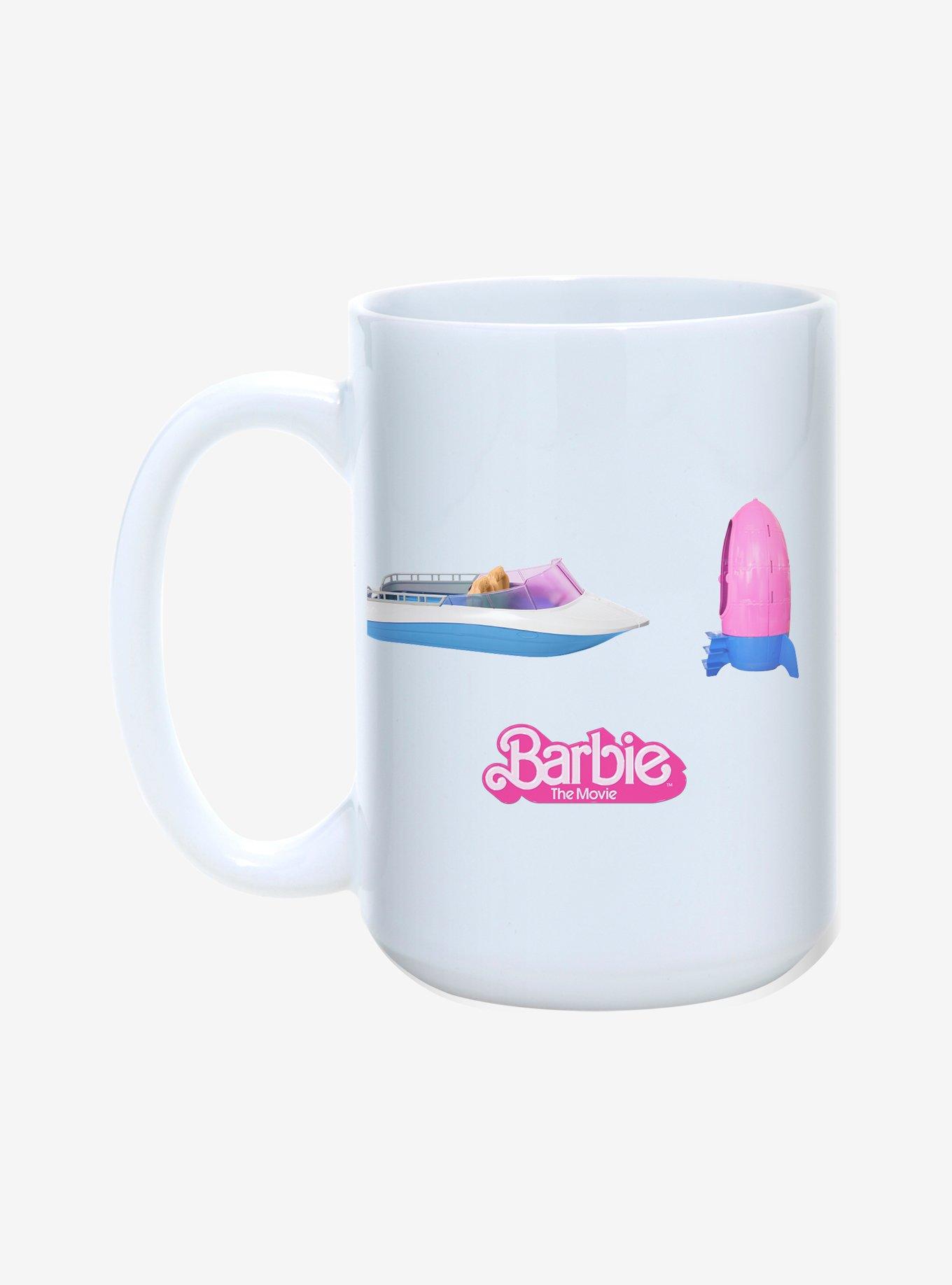 Barbie The Movie Vehicle Playset Silhouettes 15OZ Mug, , hi-res