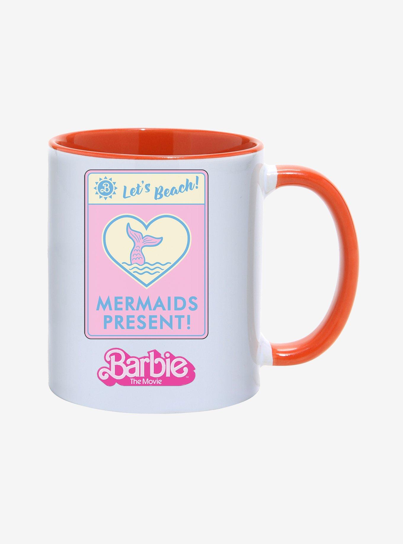 Barbie The Movie Let's Beach! 11OZ Mug, ORANGE, alternate