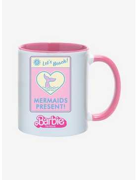 Barbie The Movie Let's Beach! 11OZ Mug, PINK  WHITE, hi-res