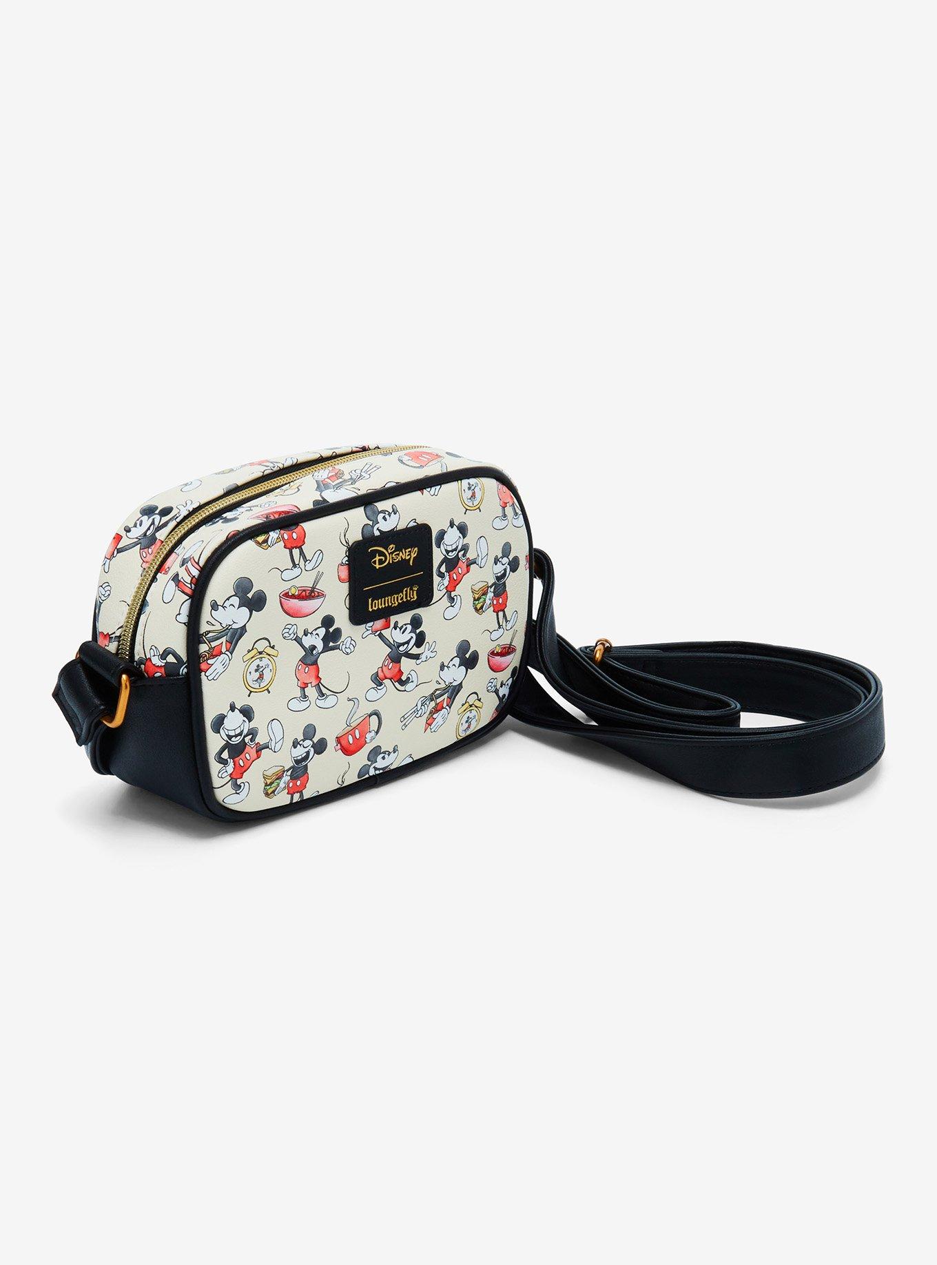 Loungefly Disney Mickey Mouse Poses Crossbody Bag, , hi-res