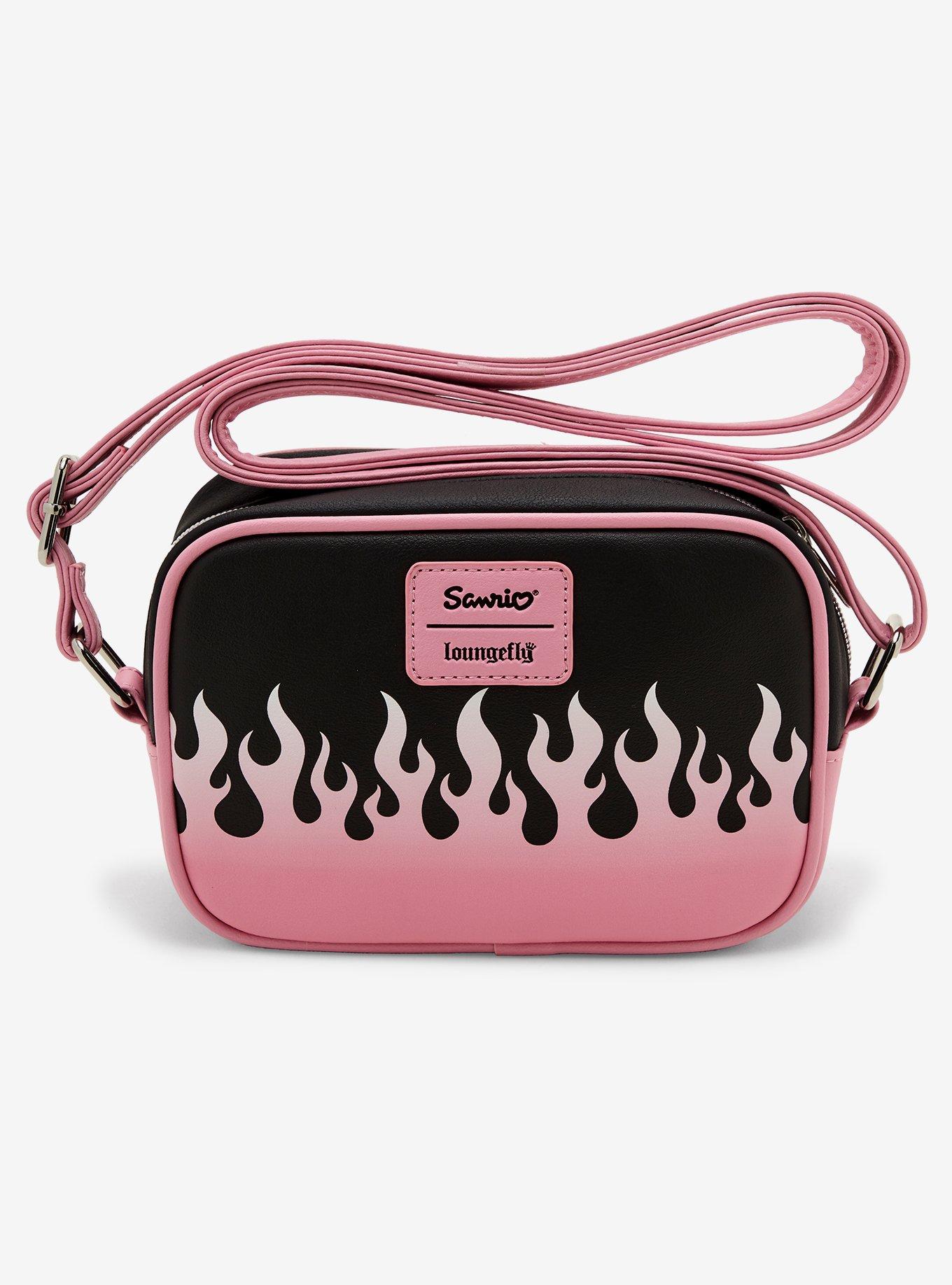 Loungefly My Melody & Kuromi Flame Crossbody Bag