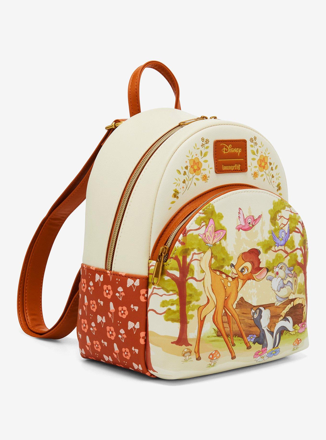 Loungefly Disney Bambi Forest Scene Mini Backpack Hot Topic Exclusive