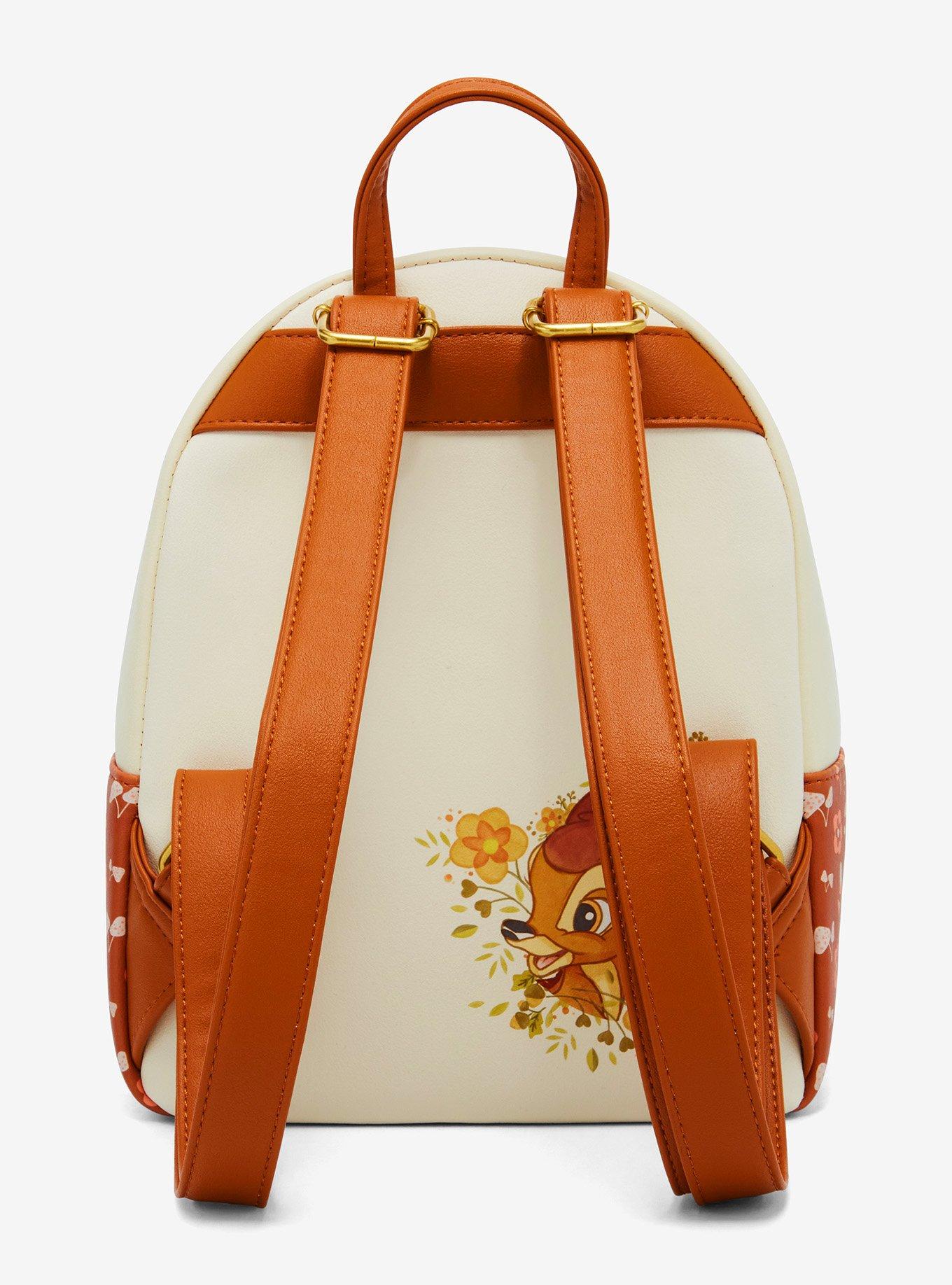 Loungefly Disney Bambi Forest Scene Mini Backpack Hot Topic Exclusive, , alternate