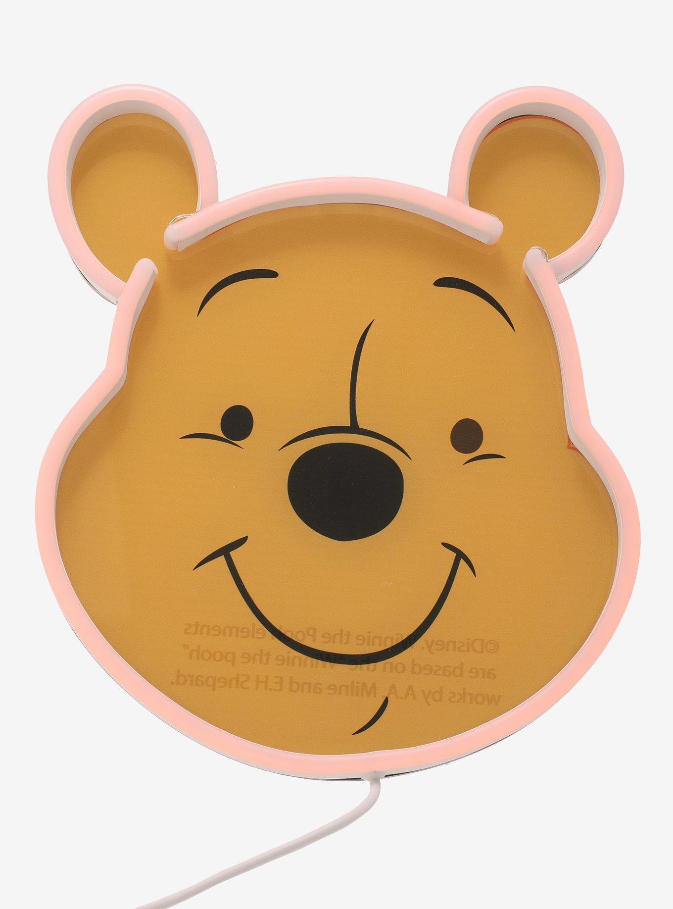 Disney Winnie The Pooh Face LED Neon Light, , hi-res