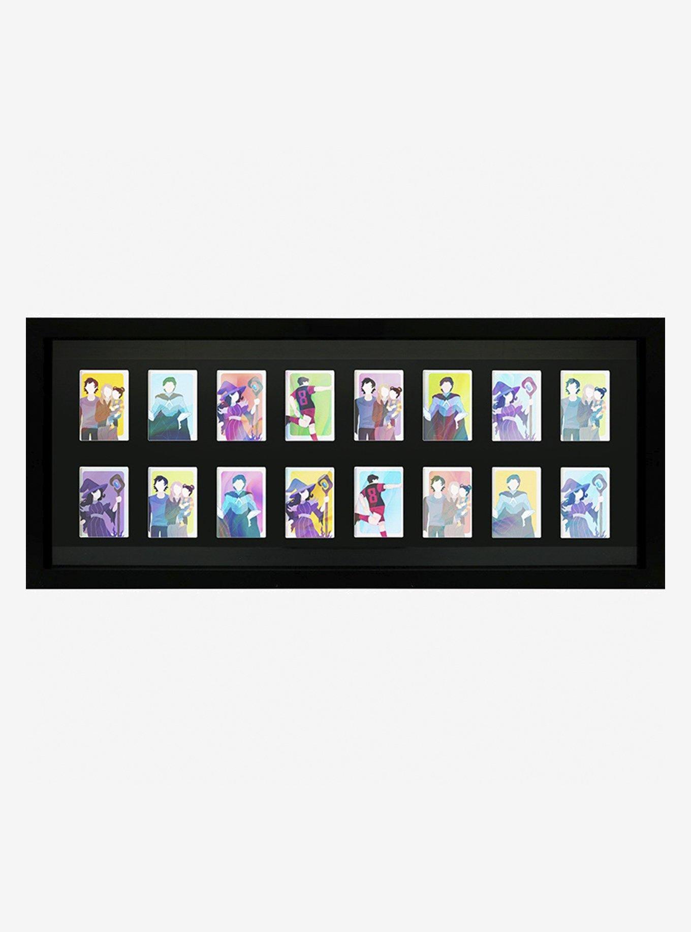 Trading Card Collector Frame 16 Position Black, , alternate