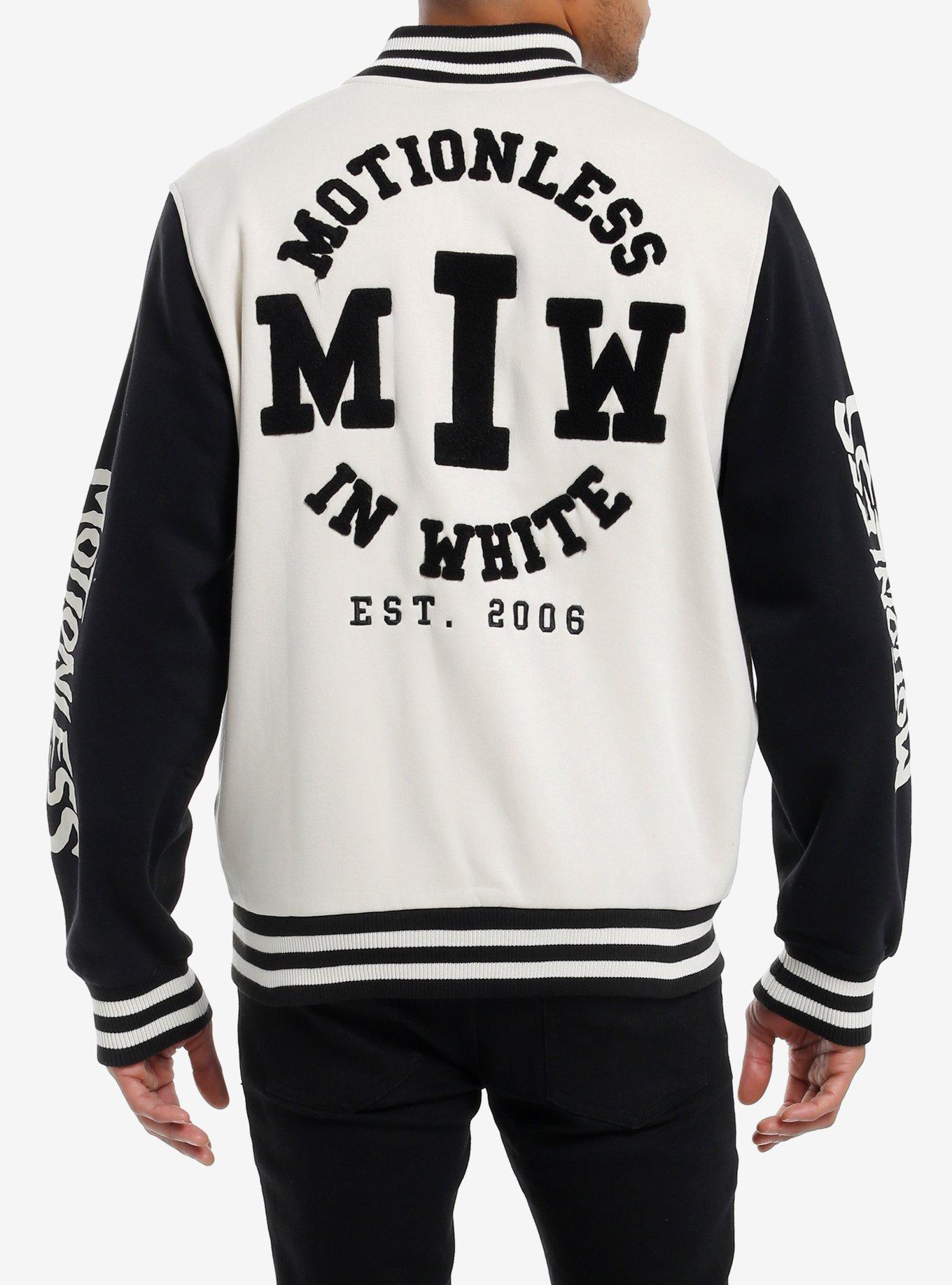 Motionless In White Logos Varsity Jacket, , hi-res