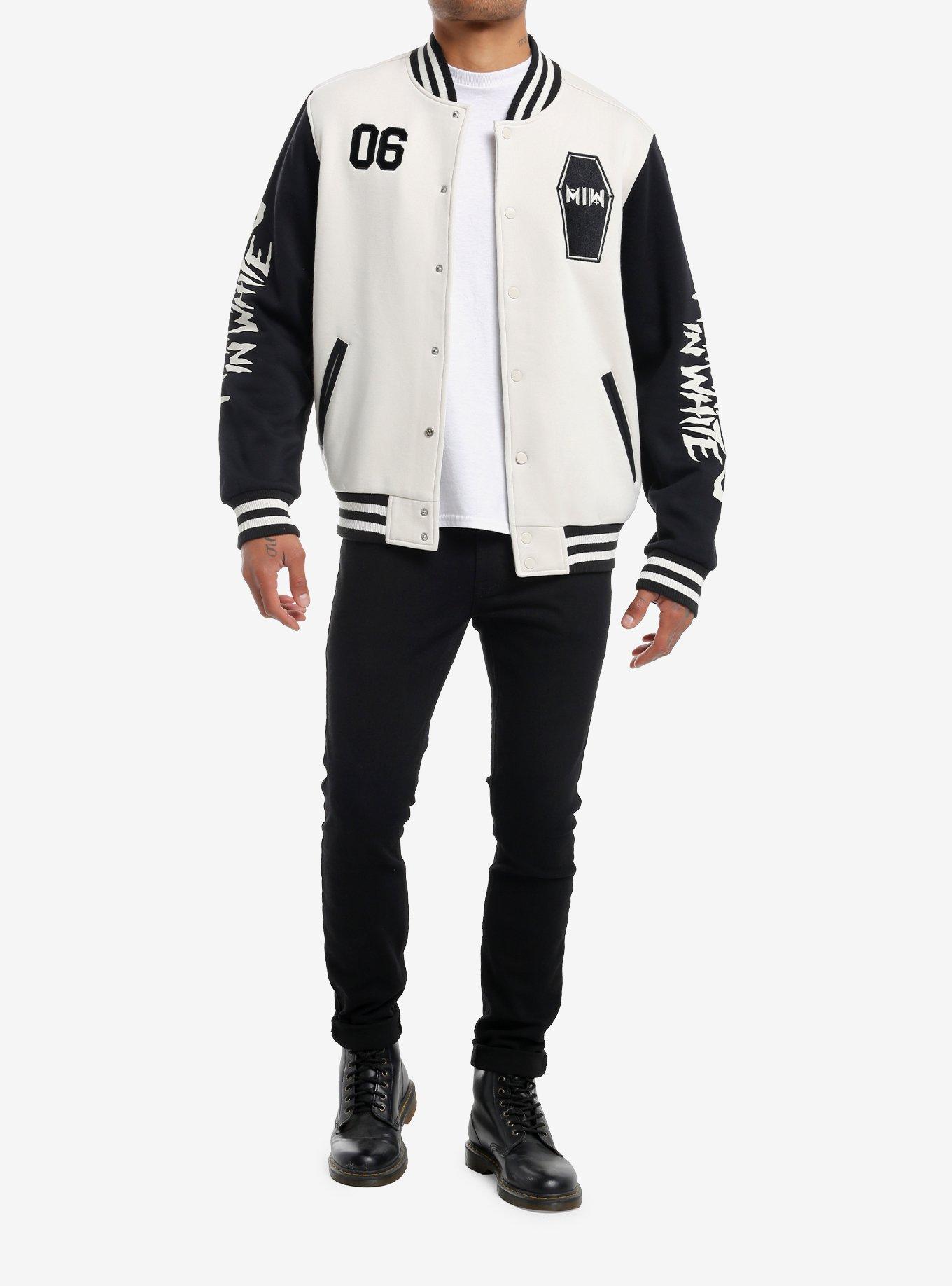 Motionless White Logos Varsity Jacket